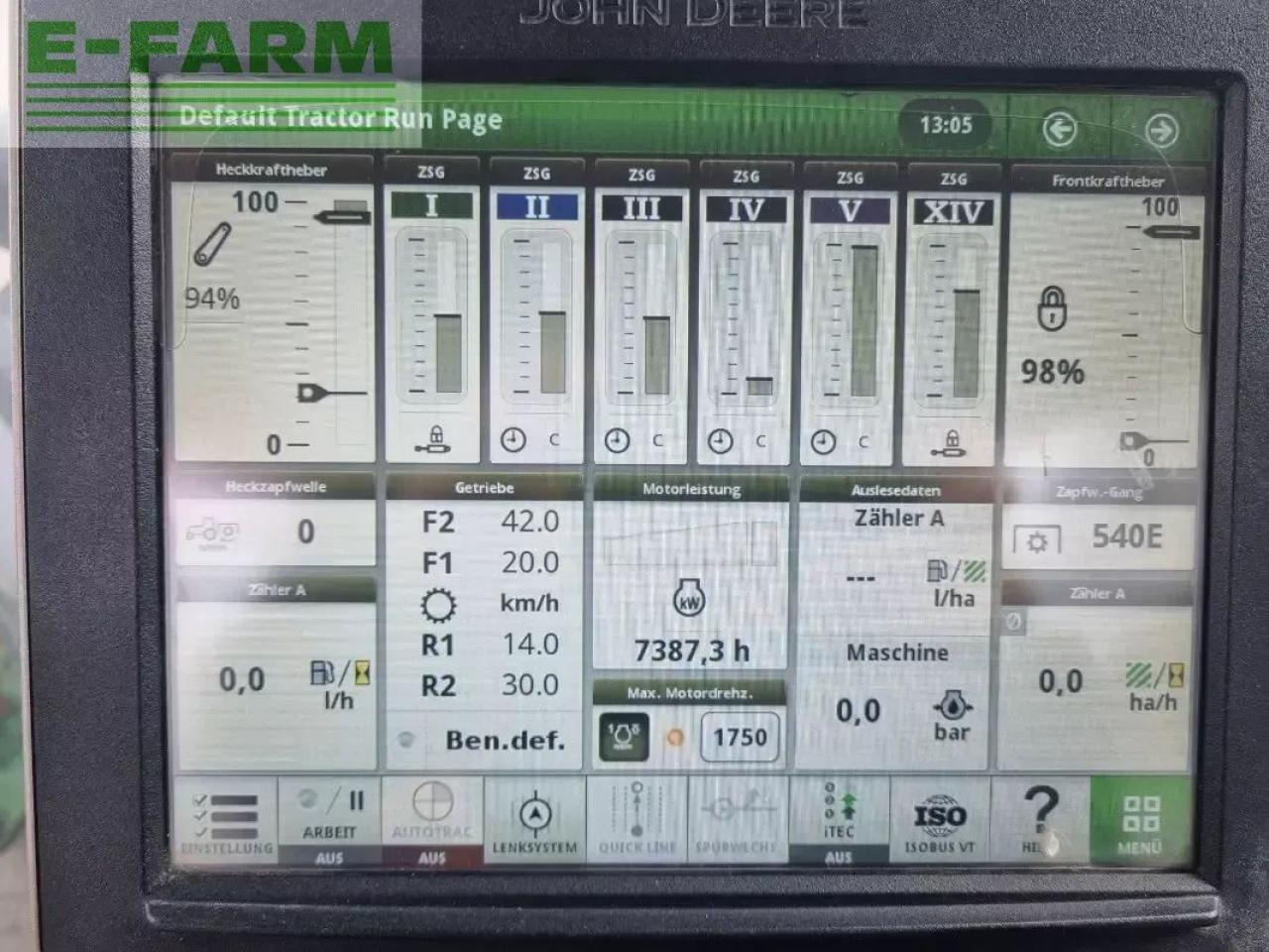 Traktor John Deere 6195r my17 ap 40: 16 kép.