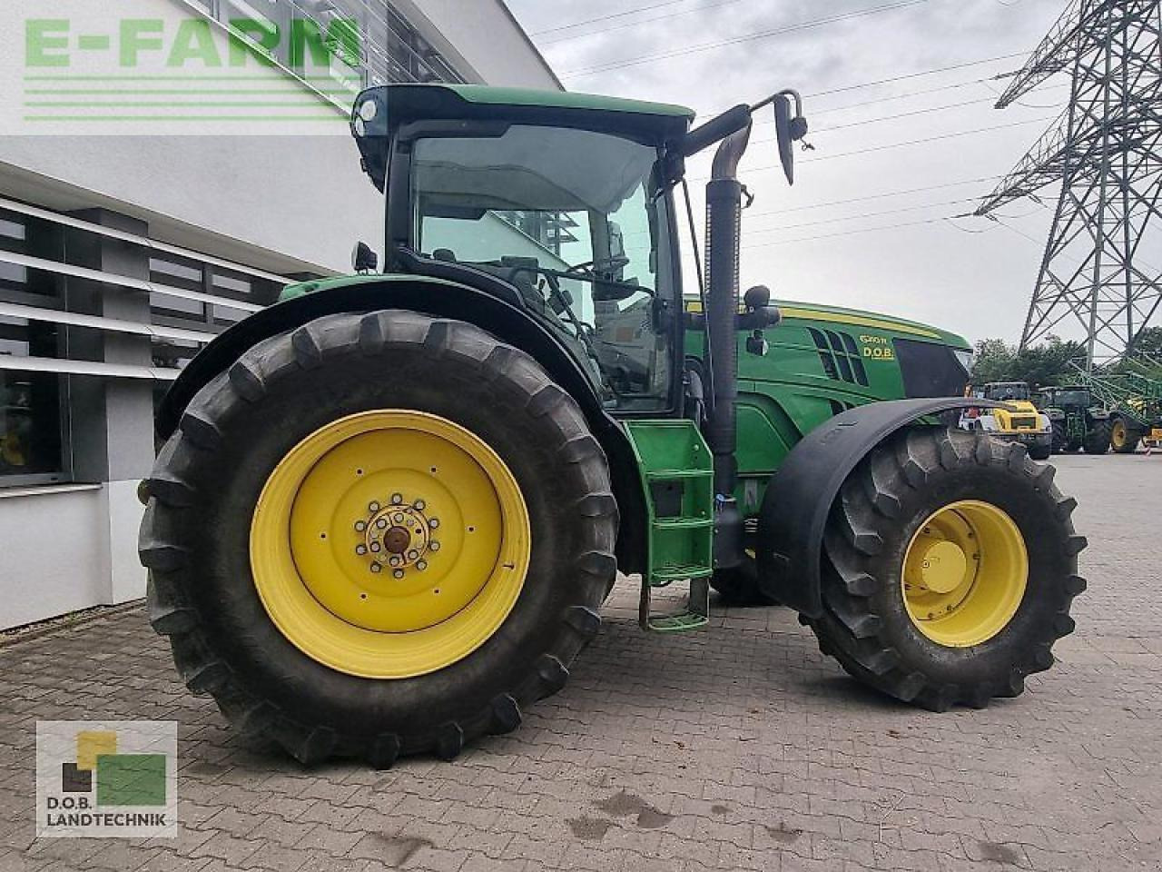 John Deere 6210r - Traktor: 5 kép. John Deere 6210r - Traktor: 5 kép.