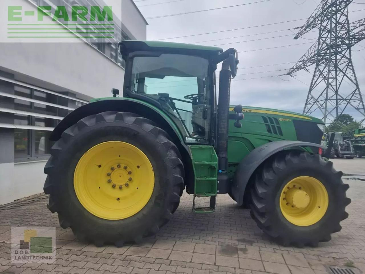John Deere 6210r - Traktor: 4 kép. John Deere 6210r - Traktor: 4 kép.