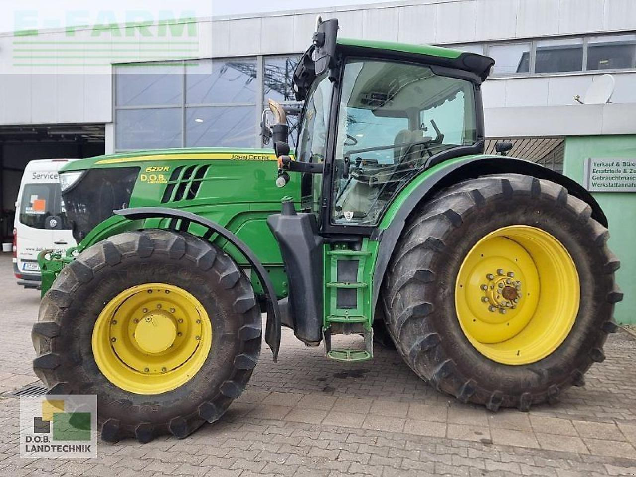 John Deere 6210r - Traktor: 4 kép. John Deere 6210r - Traktor: 4 kép.