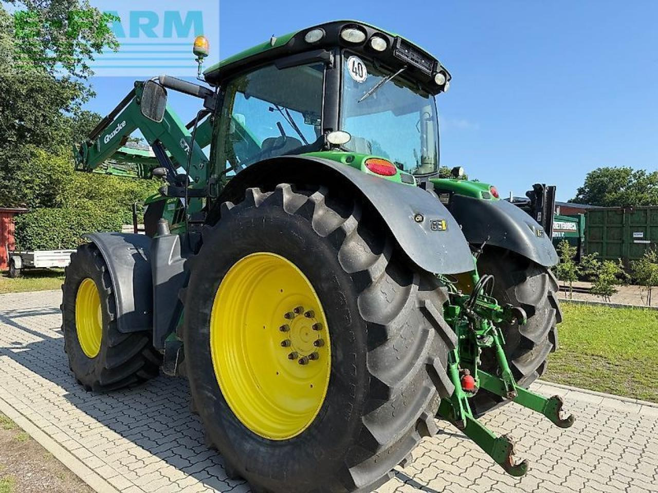 John Deere 6210r - Traktor: 5 kép. John Deere 6210r - Traktor: 5 kép.