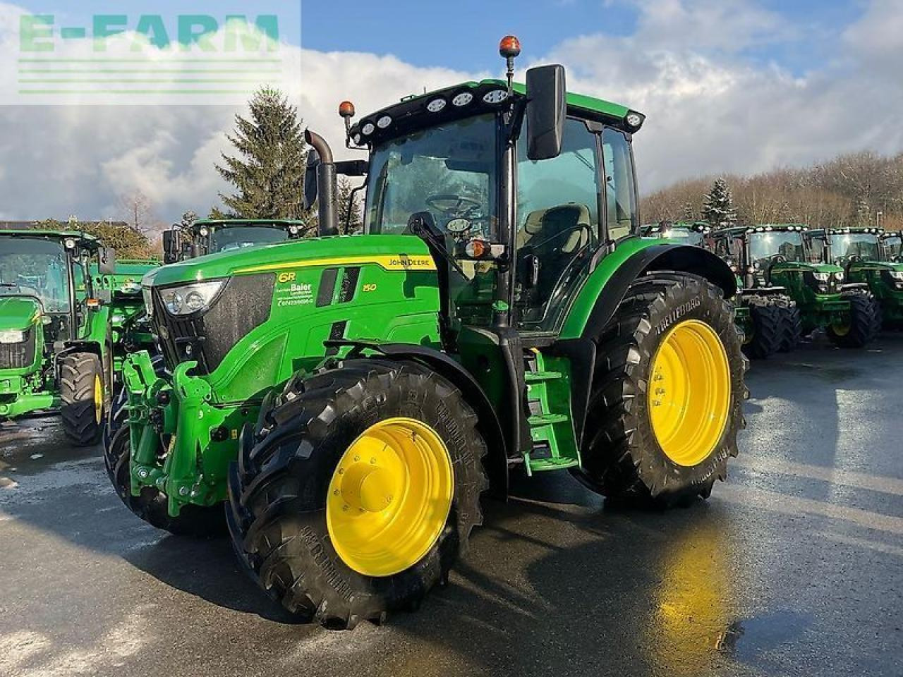 John Deere 6r 150 - Traktor: 1 kép. John Deere 6r 150 - Traktor: 1 kép.