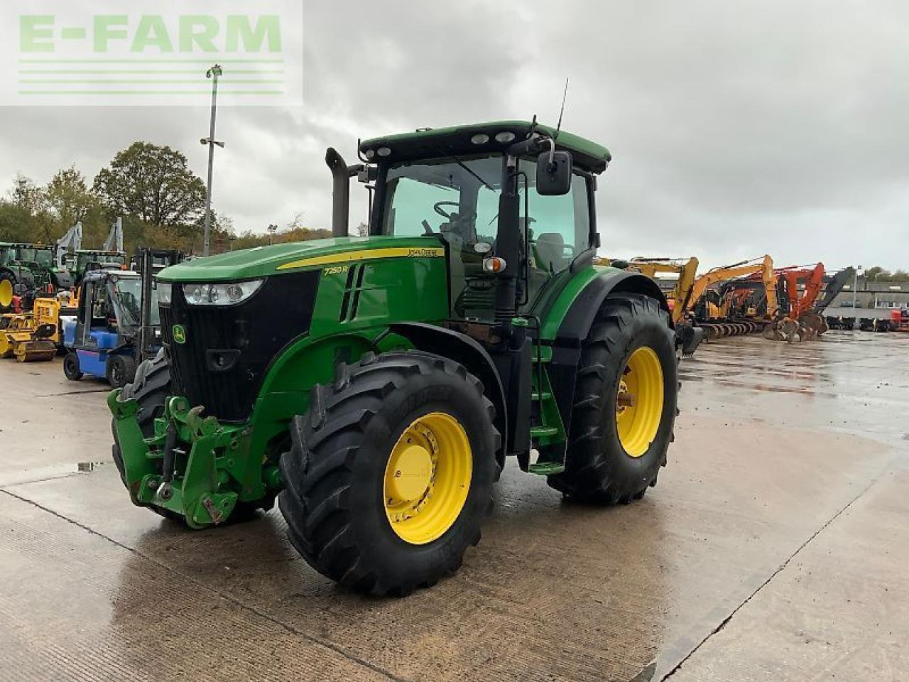 John Deere 7250r tractor (st24557) - Traktor: 4 kép. John Deere 7250r tractor (st24557) - Traktor: 4 kép.
