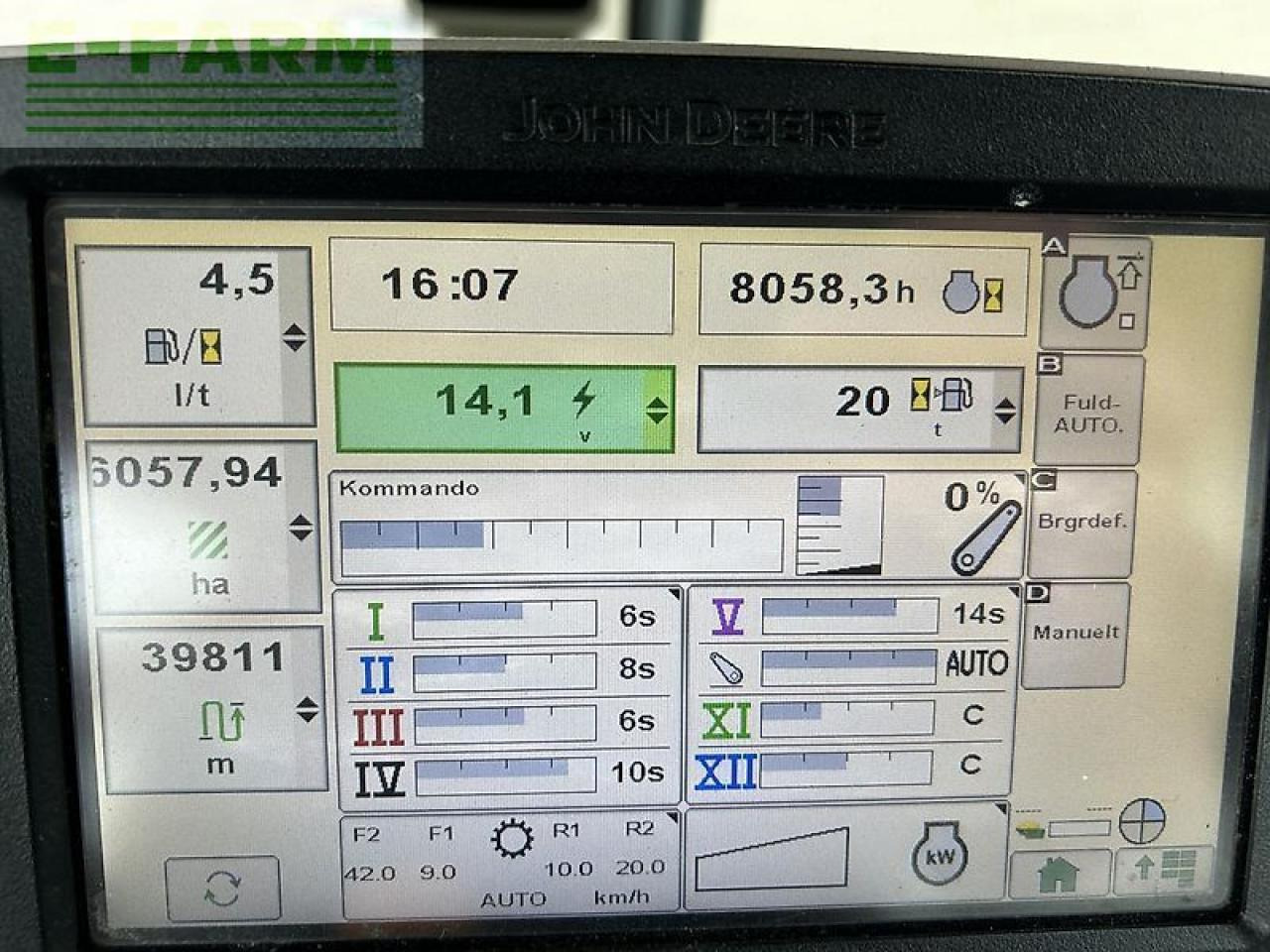 John Deere 7280r - Traktor: 4 kép. John Deere 7280r - Traktor: 4 kép.
