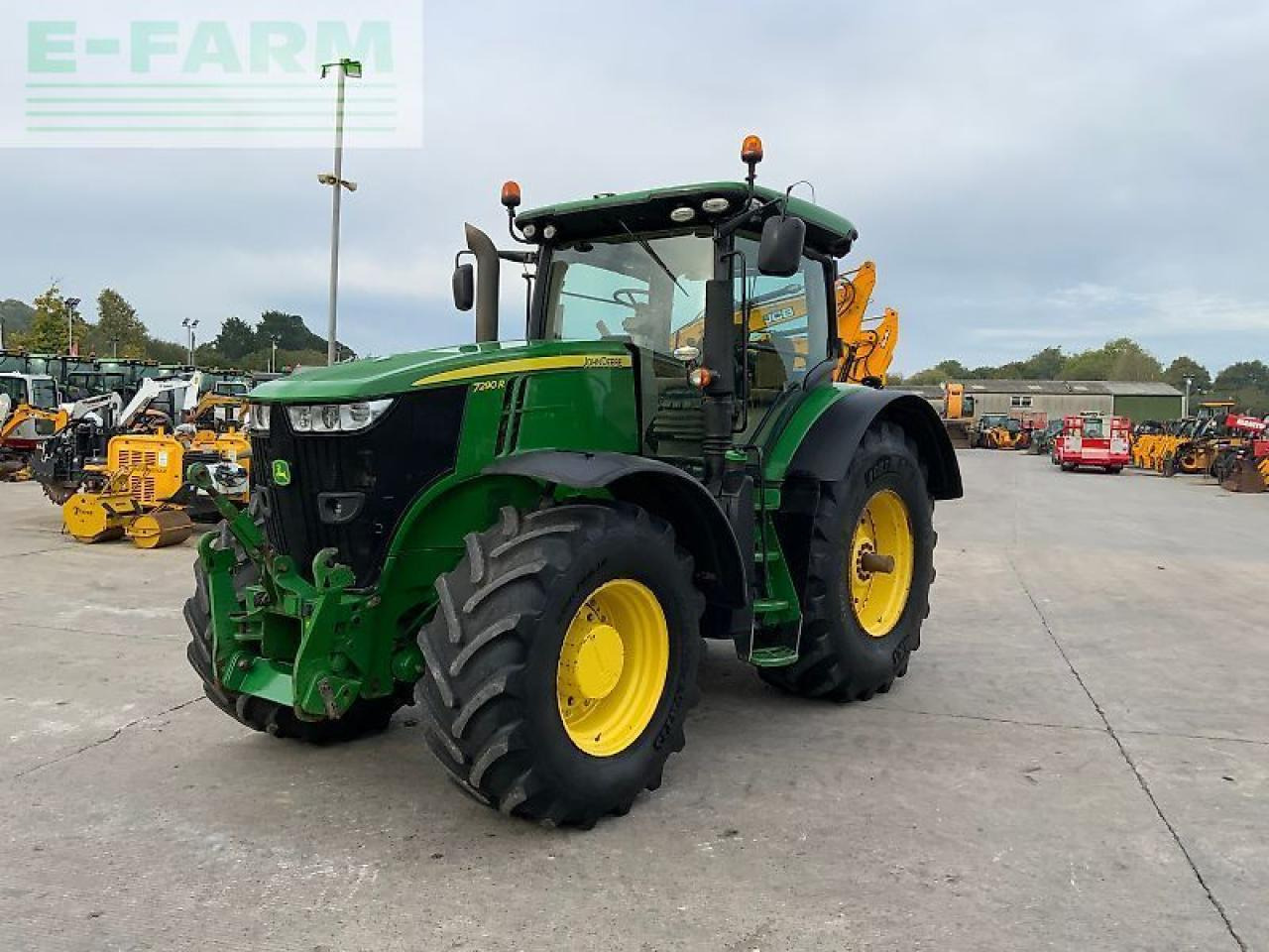 John Deere 7290r tractor (st24391) - Traktor: 4 kép. John Deere 7290r tractor (st24391) - Traktor: 4 kép.