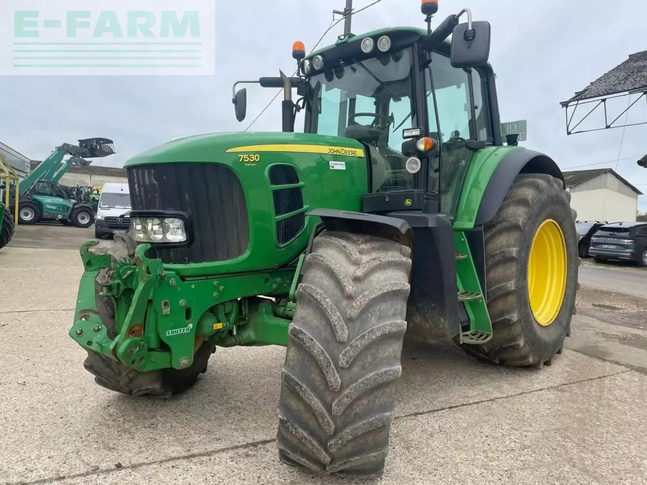 John Deere 7530premium - Traktor: 1 kép. John Deere 7530premium - Traktor: 1 kép.