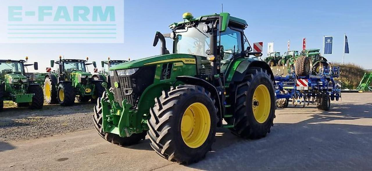John Deere 7r 330 - Traktor: 2 kép. John Deere 7r 330 - Traktor: 2 kép.