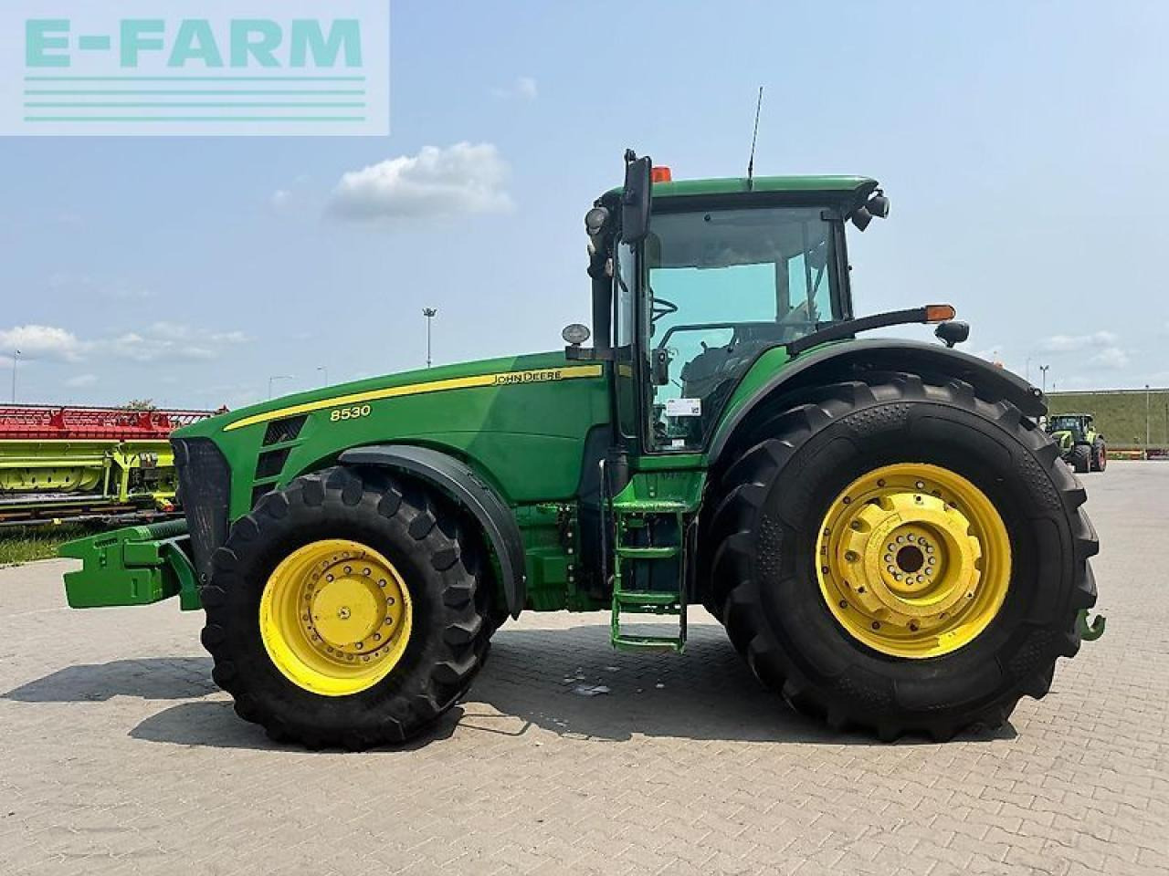 John Deere 8530 - Traktor: 4 kép. John Deere 8530 - Traktor: 4 kép.