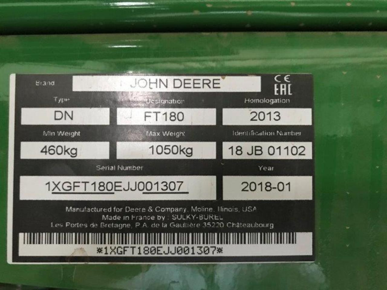 John Deere ft180 - Kombinált vetőgép: 3 kép. John Deere ft180 - Kombinált vetőgép: 3 kép.