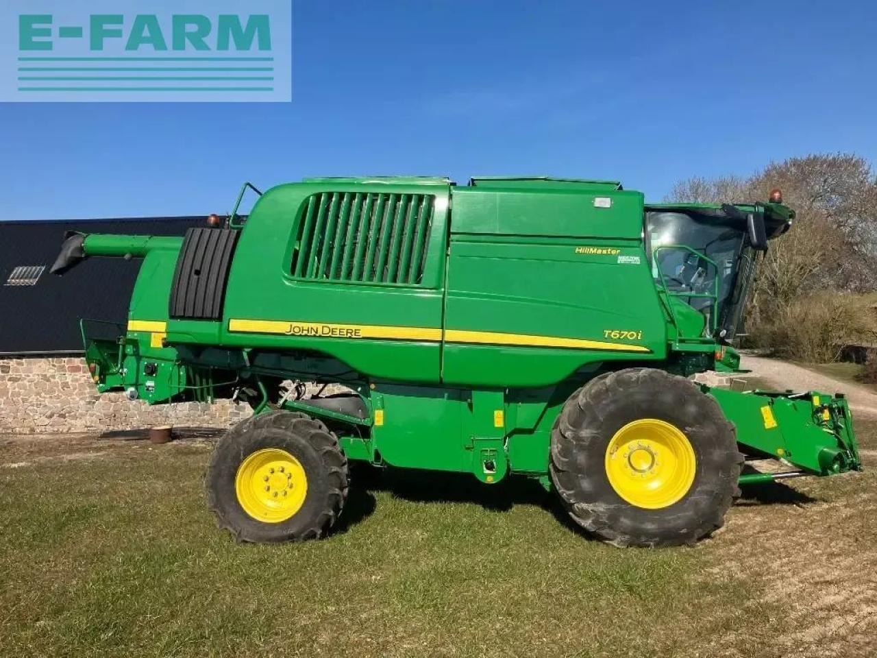 John Deere hillmaster 670l - Kombájn: 2 kép. John Deere hillmaster 670l - Kombájn: 2 kép.