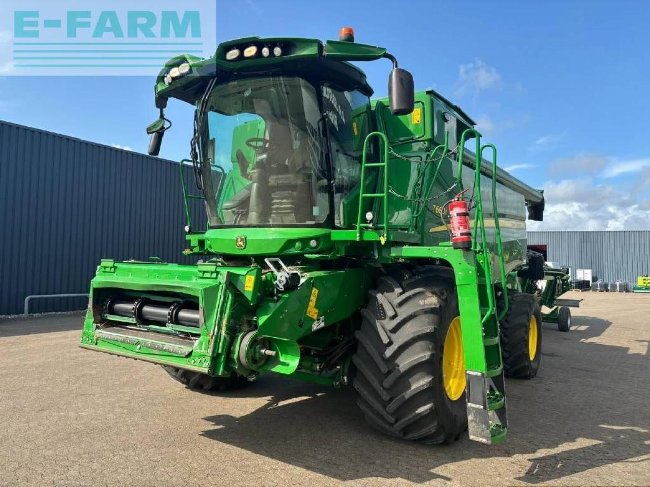 John Deere t 660 i 4wd - Kombájn: 3 kép. John Deere t 660 i 4wd - Kombájn: 3 kép.
