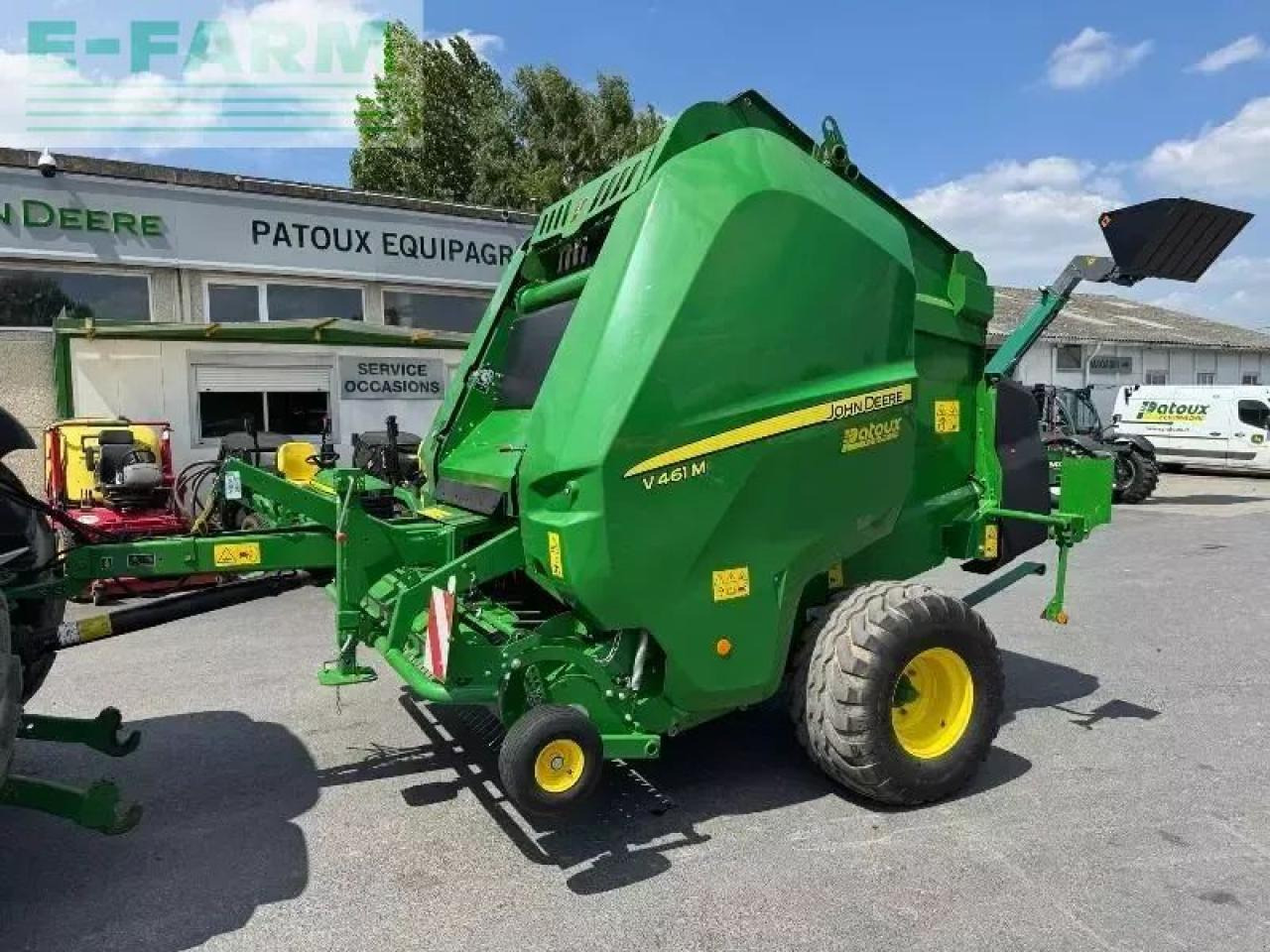 John Deere v461m - Kocka bálázó: 1 kép. John Deere v461m - Kocka bálázó: 1 kép.