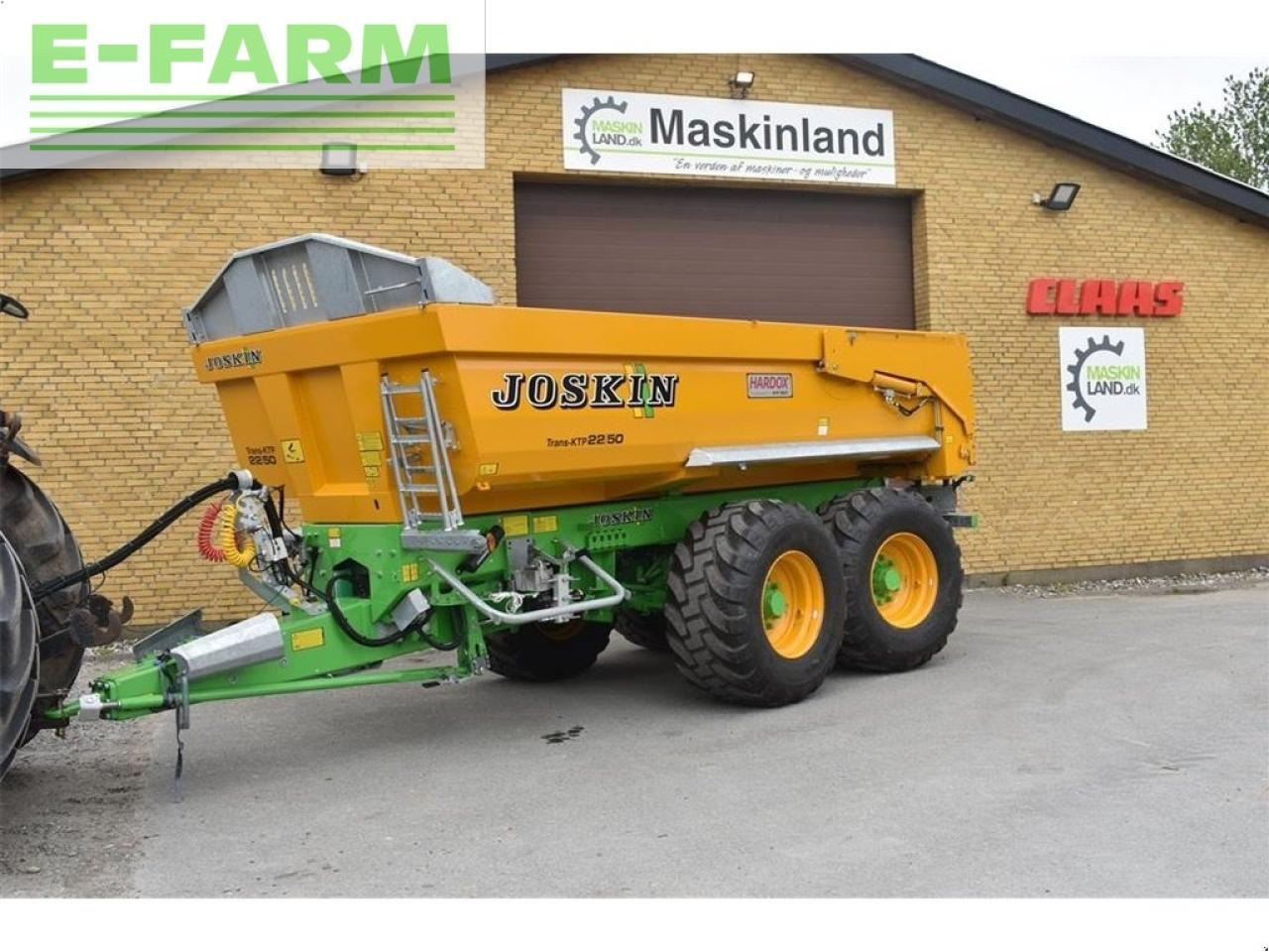 Joskin trans - ktp 22/50 6mm hardox - Mezőgazdasági billenőpótkocsi: 1 kép. Joskin trans - ktp 22/50 6mm hardox - Mezőgazdasági billenőpótkocsi: 1 kép.