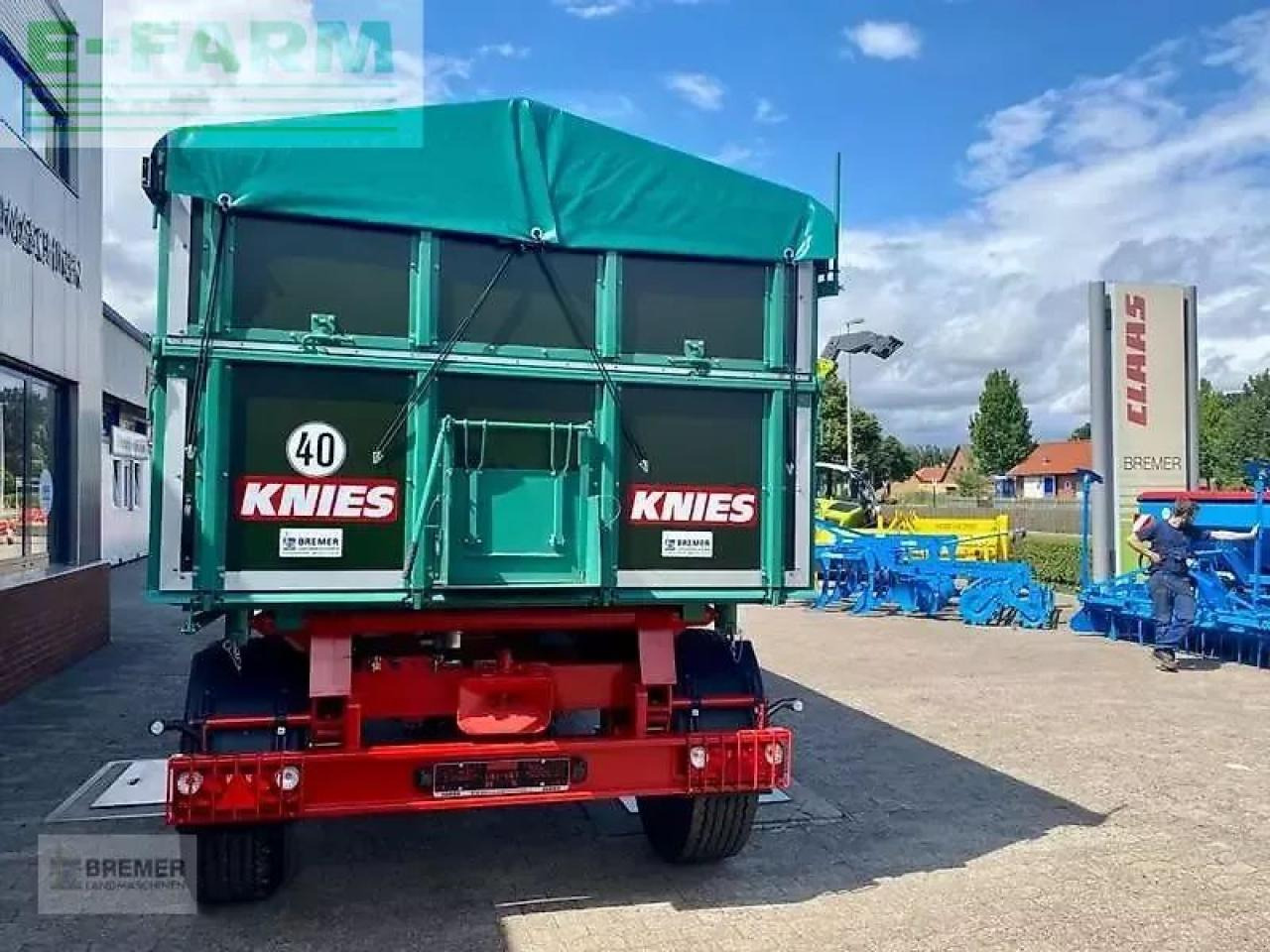 Knies kd 180 - Mezőgazdasági billenőpótkocsi: 2 kép. Knies kd 180 - Mezőgazdasági billenőpótkocsi: 2 kép.