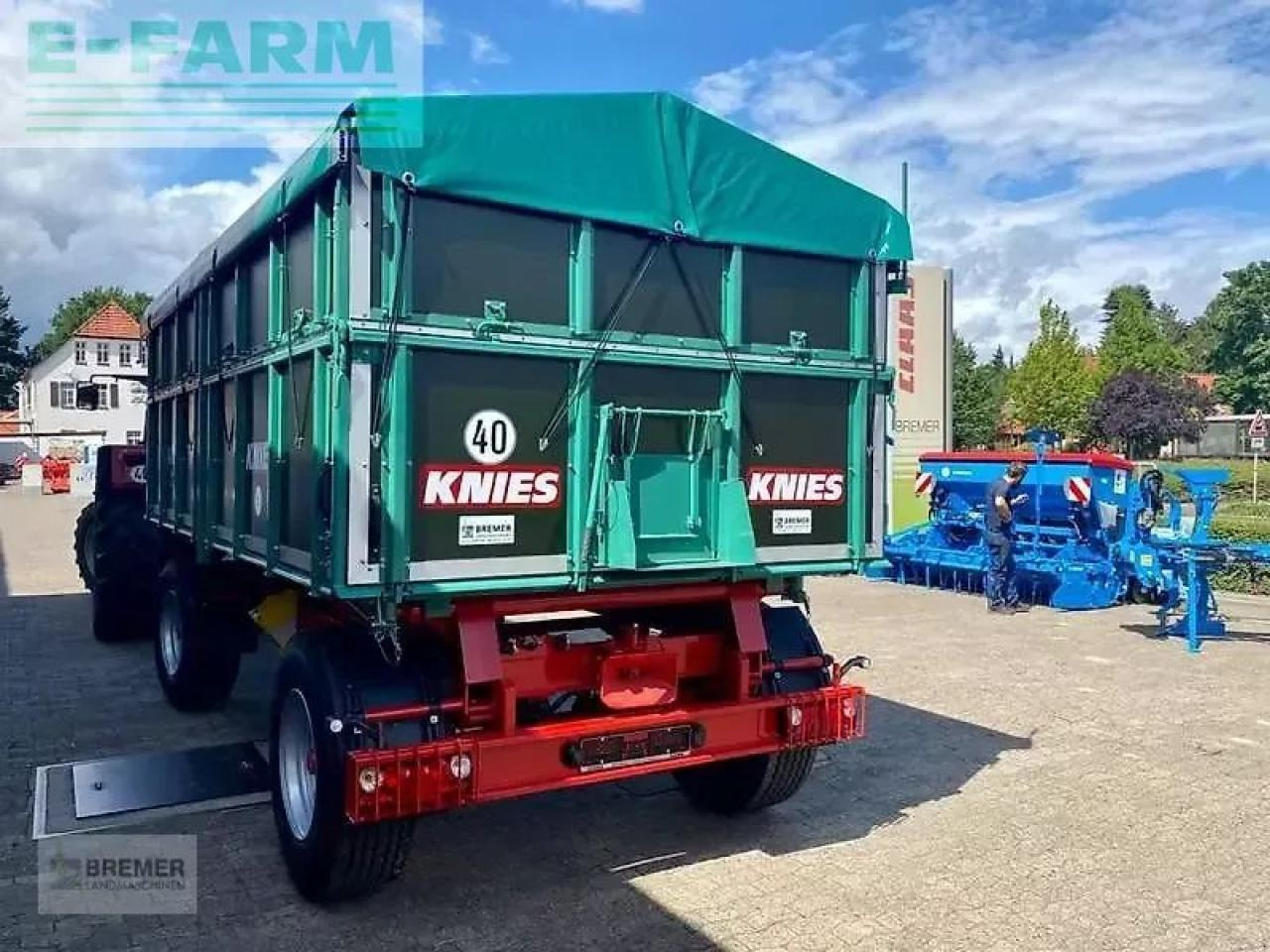 Knies kd 180 - Mezőgazdasági billenőpótkocsi: 4 kép. Knies kd 180 - Mezőgazdasági billenőpótkocsi: 4 kép.