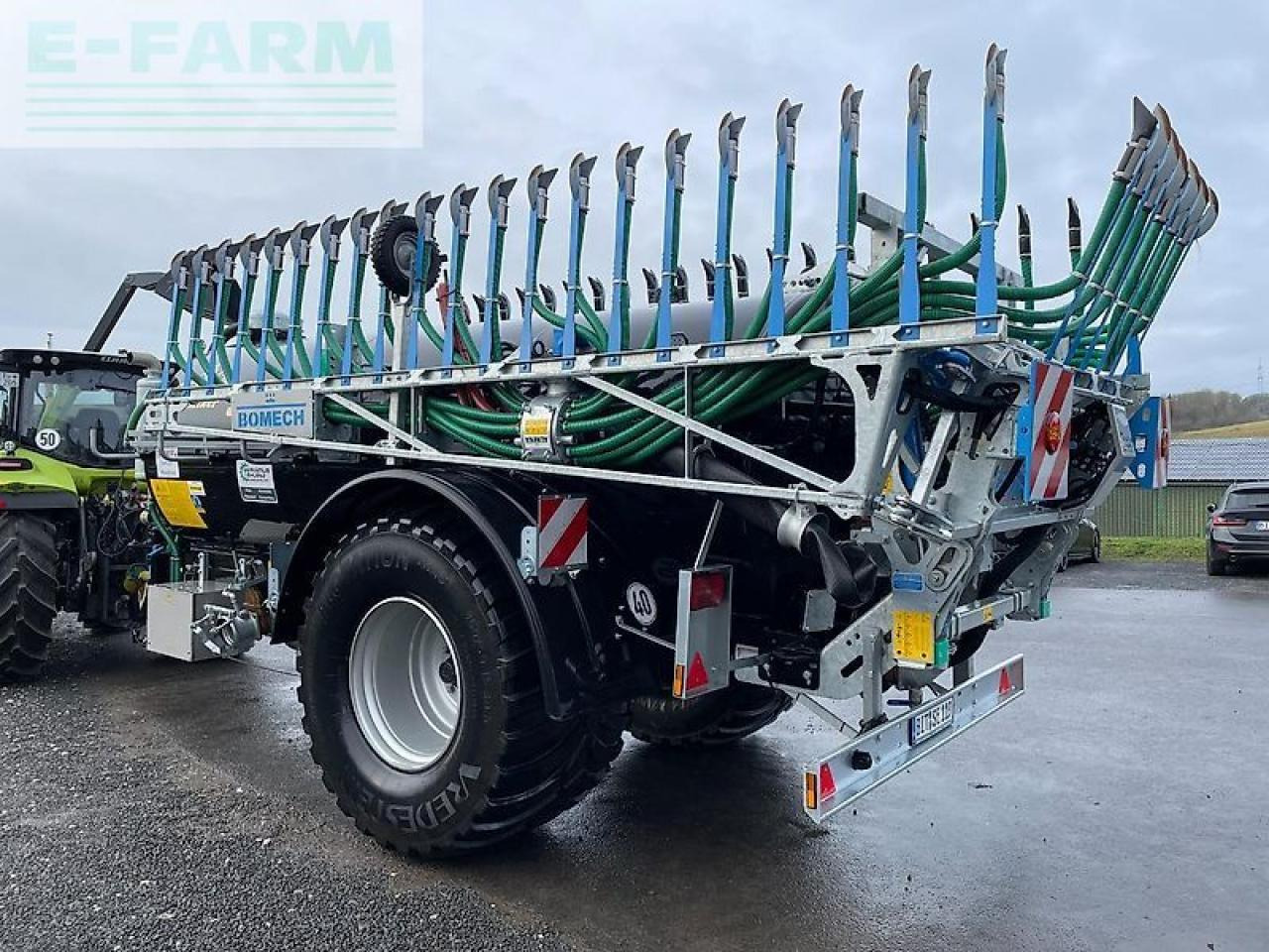 Kotte ve 12600 bergflitzer mit bomech 12m und saugarm - Műtrágyaszóró gép: 1 kép. Kotte ve 12600 bergflitzer mit bomech 12m und saugarm - Műtrágyaszóró gép: 1 kép.