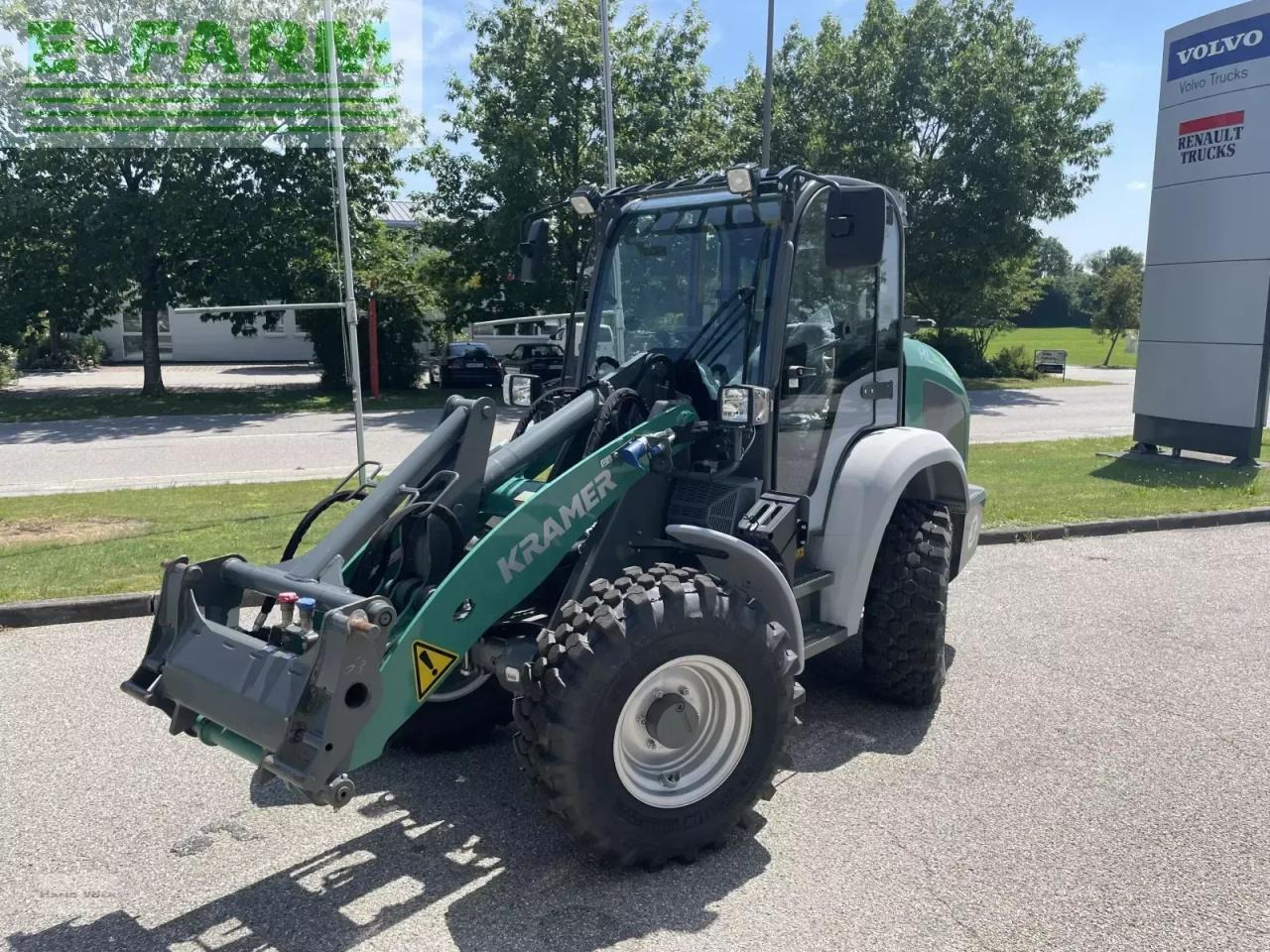 Gumikerekes homlokrakodó Kramer kl 25.5 e: 14 kép.