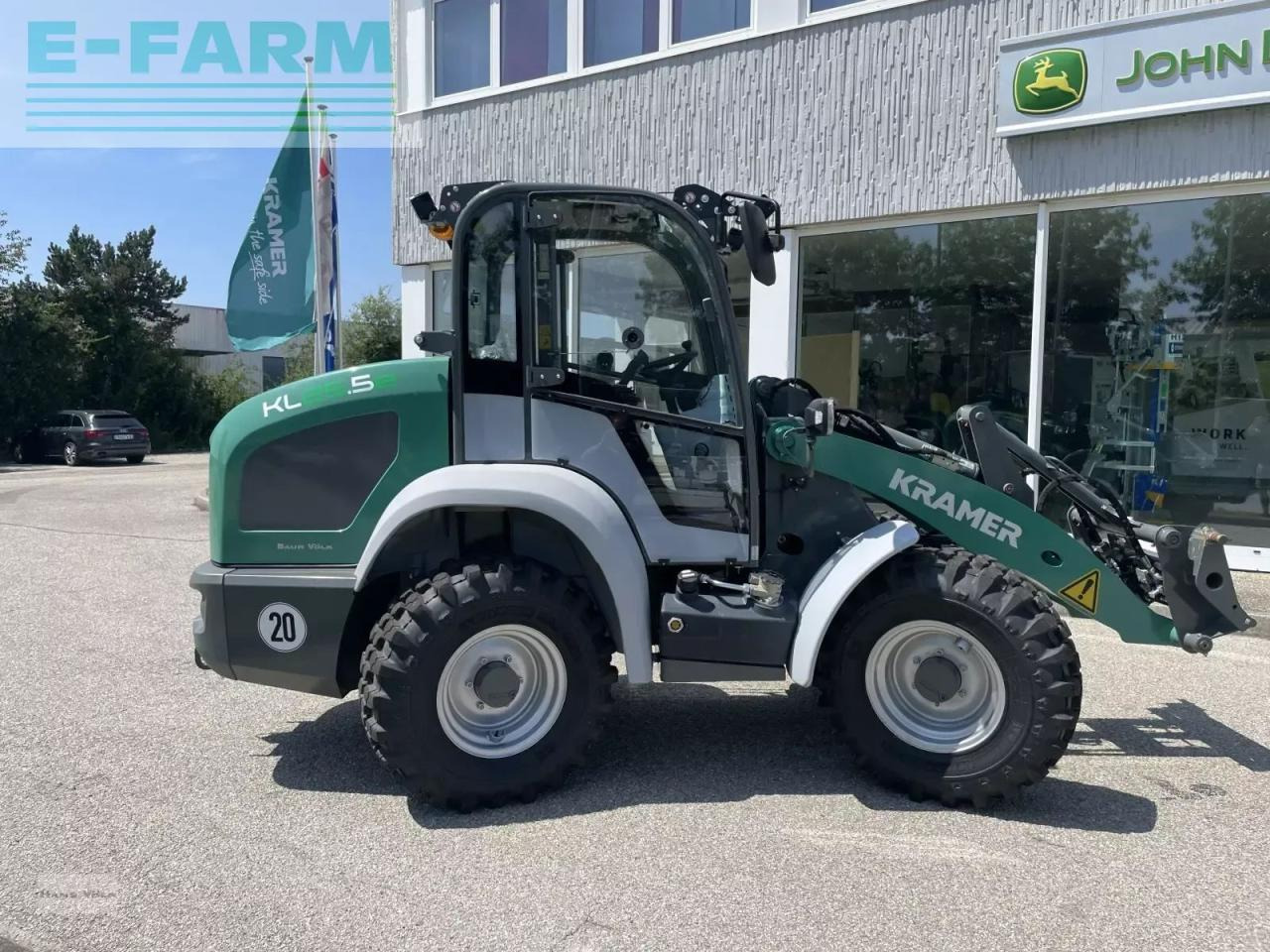 Gumikerekes homlokrakodó Kramer kl 25.5 e: 9 kép.