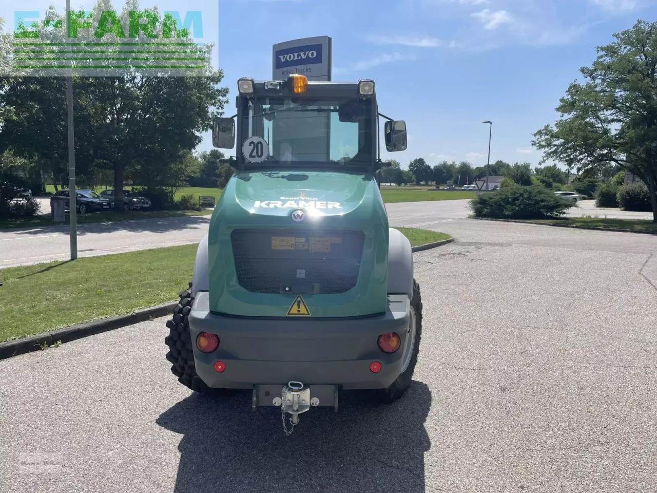 Gumikerekes homlokrakodó Kramer kl 25.5 e: 7 kép.