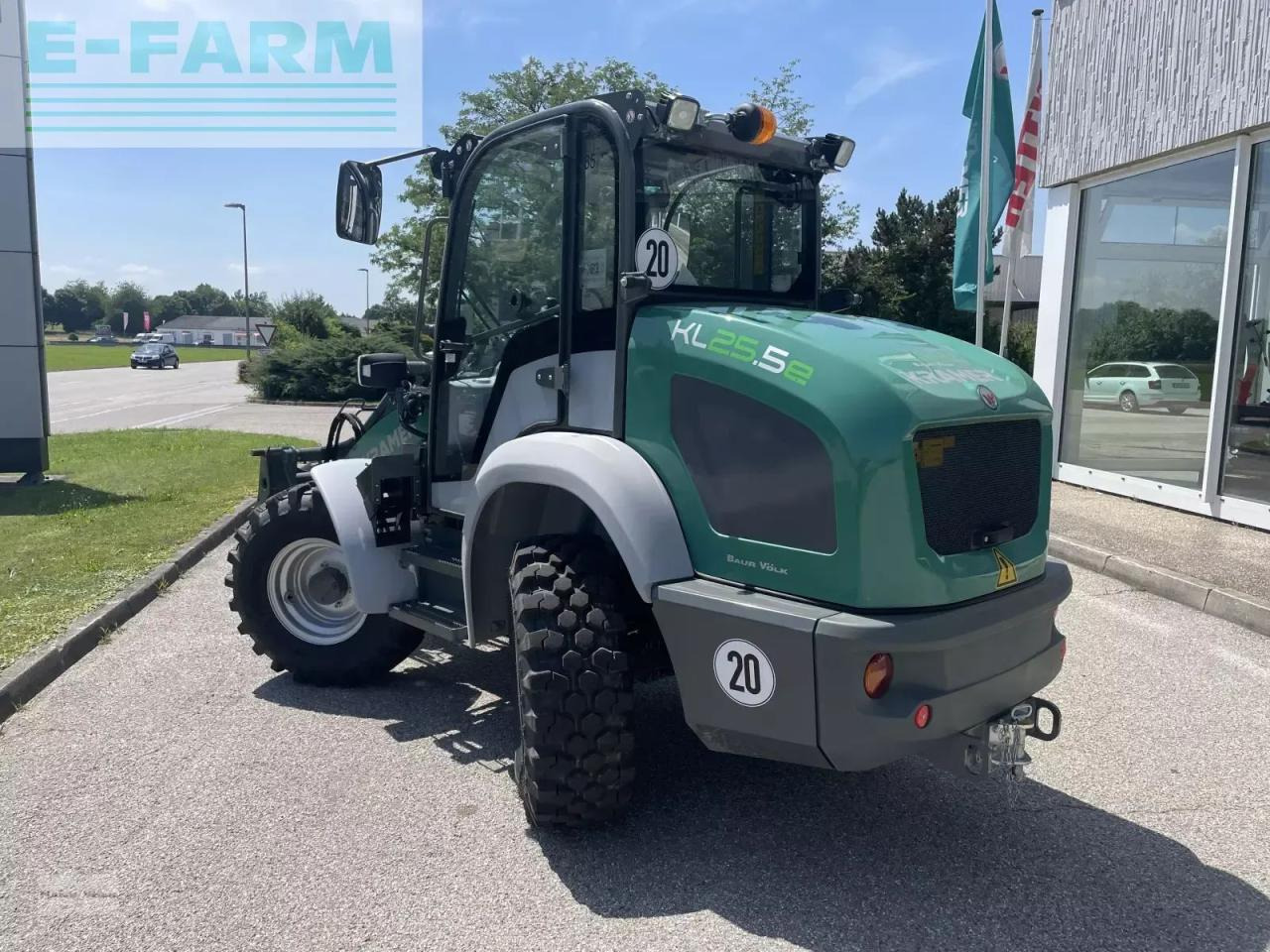 Gumikerekes homlokrakodó Kramer kl 25.5 e: 8 kép.