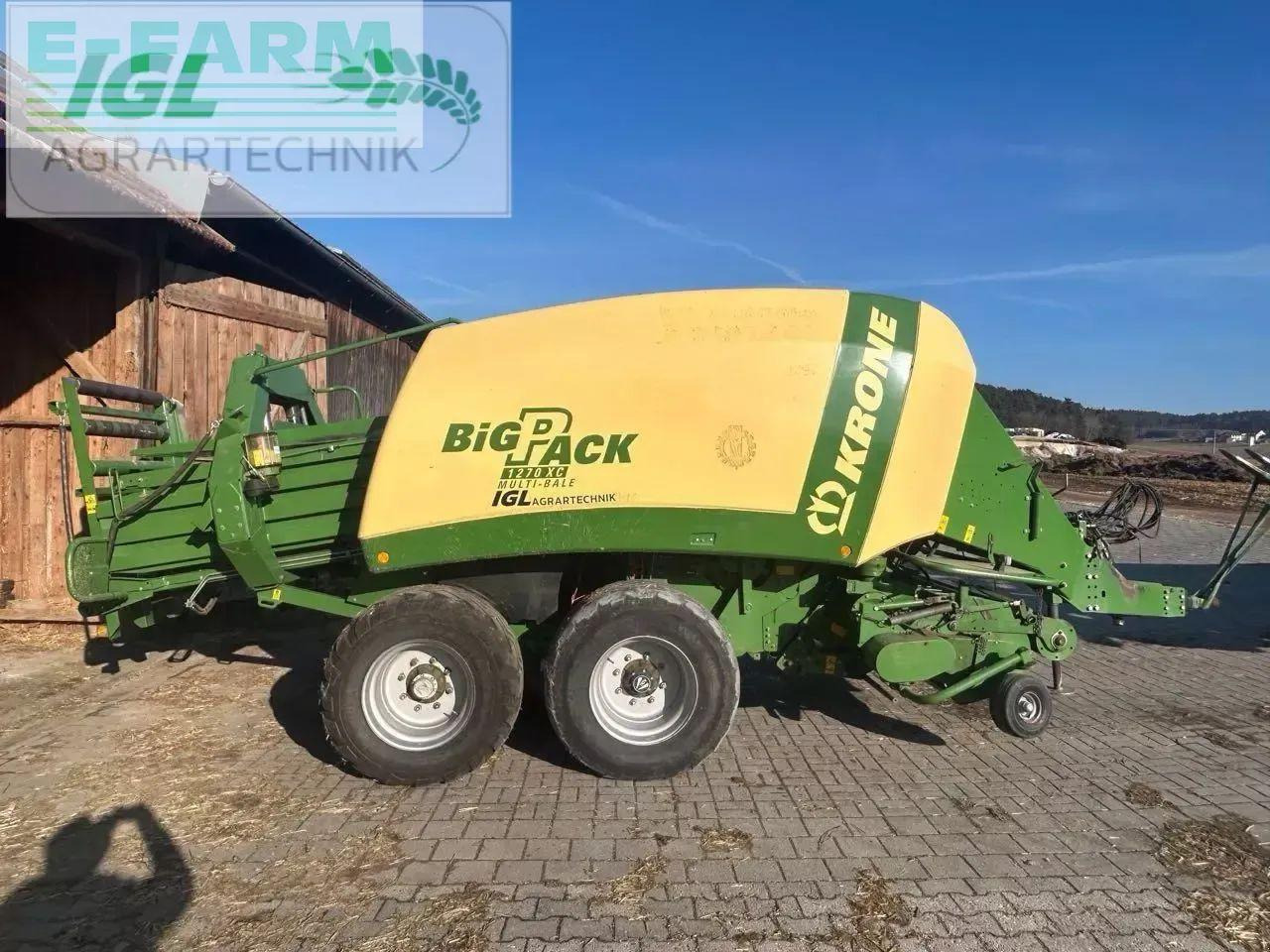 Krone big pack 1270 xc multi bale - Kocka bálázó: 3 kép. Krone big pack 1270 xc multi bale - Kocka bálázó: 3 kép.