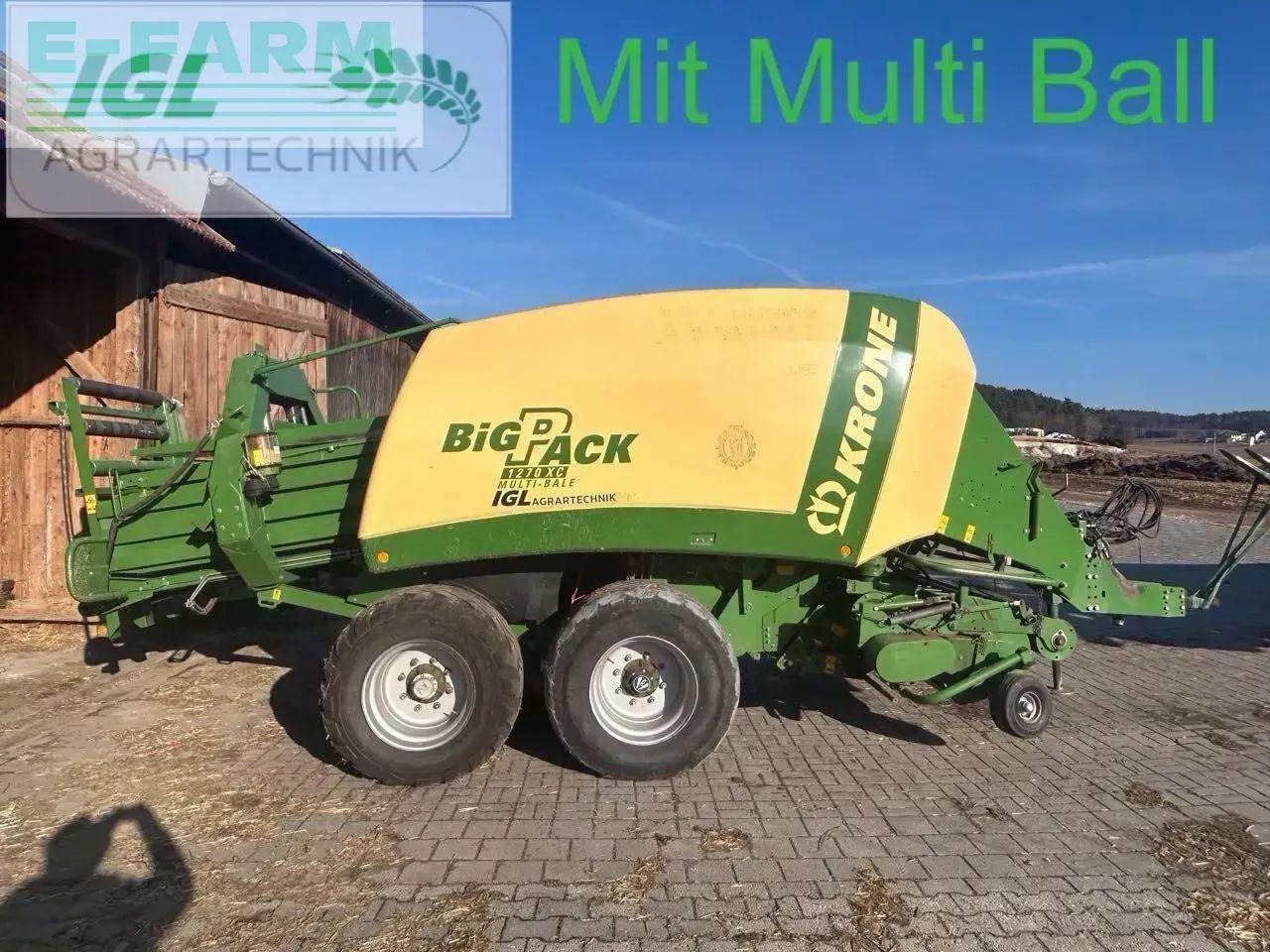 Krone big pack 1270 xc multi bale - Kocka bálázó: 1 kép. Krone big pack 1270 xc multi bale - Kocka bálázó: 1 kép.