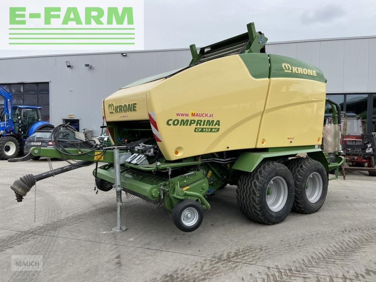 Krone cf155 xc - Kocka bálázó: 1 kép. Krone cf155 xc - Kocka bálázó: 1 kép.