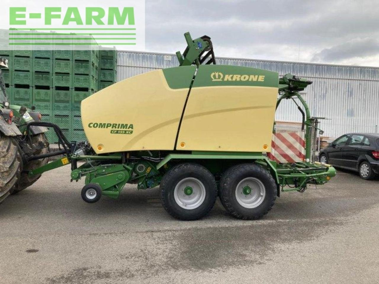 Krone comprima cf 155 xc - Kocka bálázó: 1 kép. Krone comprima cf 155 xc - Kocka bálázó: 1 kép.