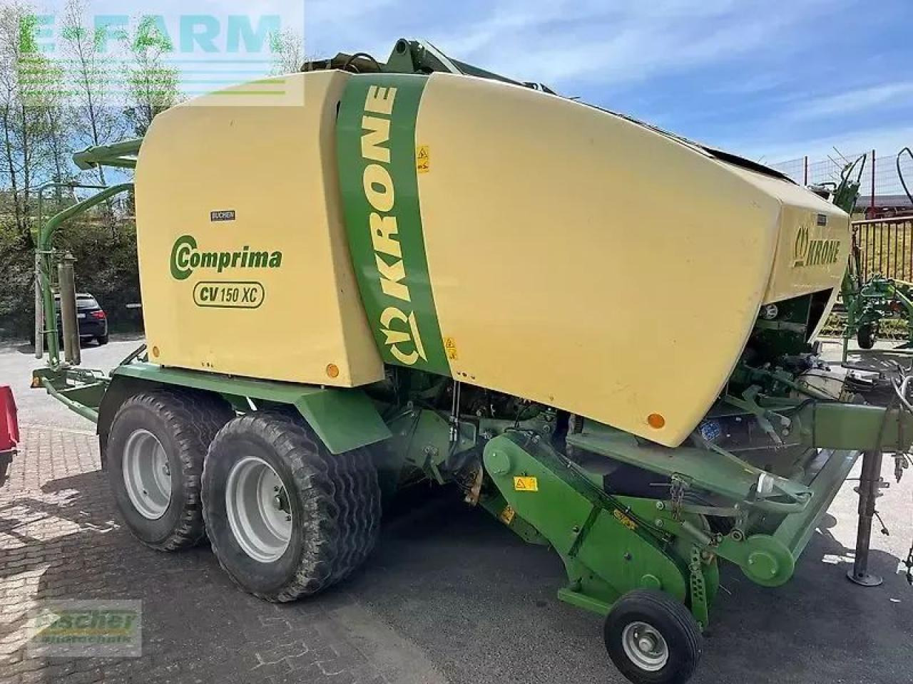 Krone comprima cv 150 xc-17 messer - Kocka bálázó: 3 kép. Krone comprima cv 150 xc-17 messer - Kocka bálázó: 3 kép.