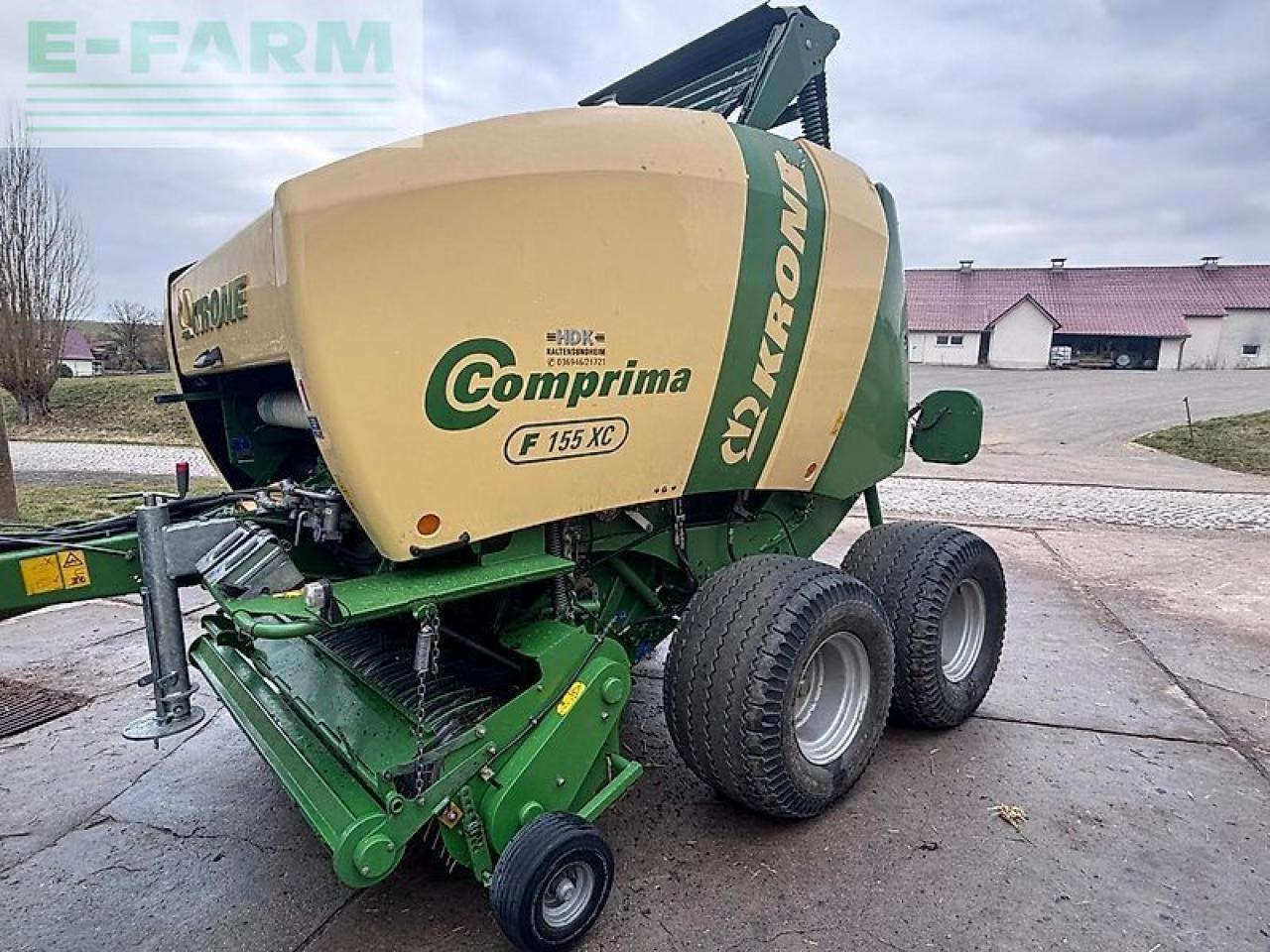 Krone comprima f 155 - Kocka bálázó: 1 kép. Krone comprima f 155 - Kocka bálázó: 1 kép.