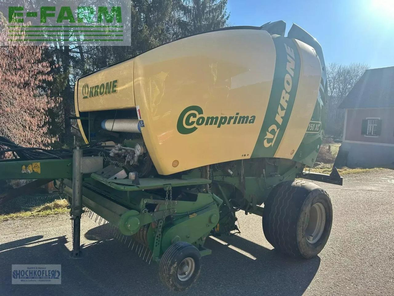 Krone comprima v 150 xc - Kocka bálázó: 1 kép. Krone comprima v 150 xc - Kocka bálázó: 1 kép.