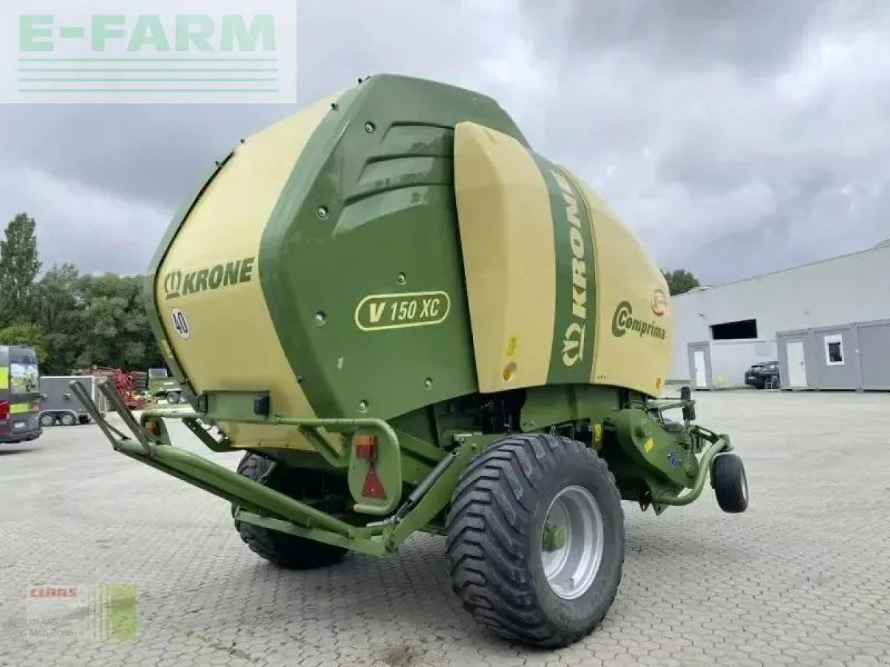 Krone comprima v 150 xc xtreme - Kocka bálázó: 4 kép. Krone comprima v 150 xc xtreme - Kocka bálázó: 4 kép.