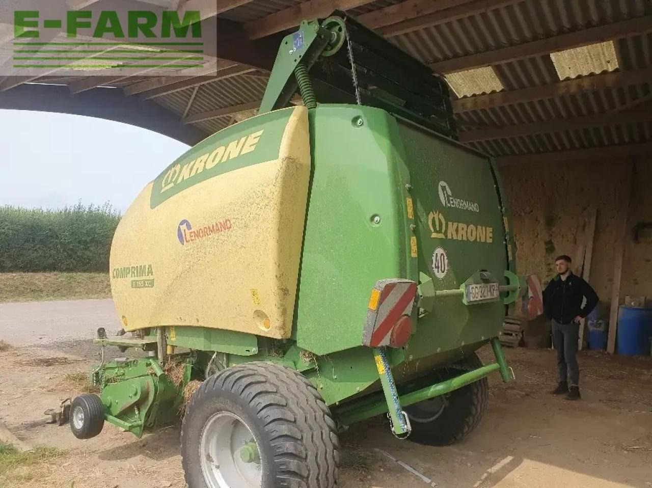 Krone f155xc - Kocka bálázó: 4 kép. Krone f155xc - Kocka bálázó: 4 kép.