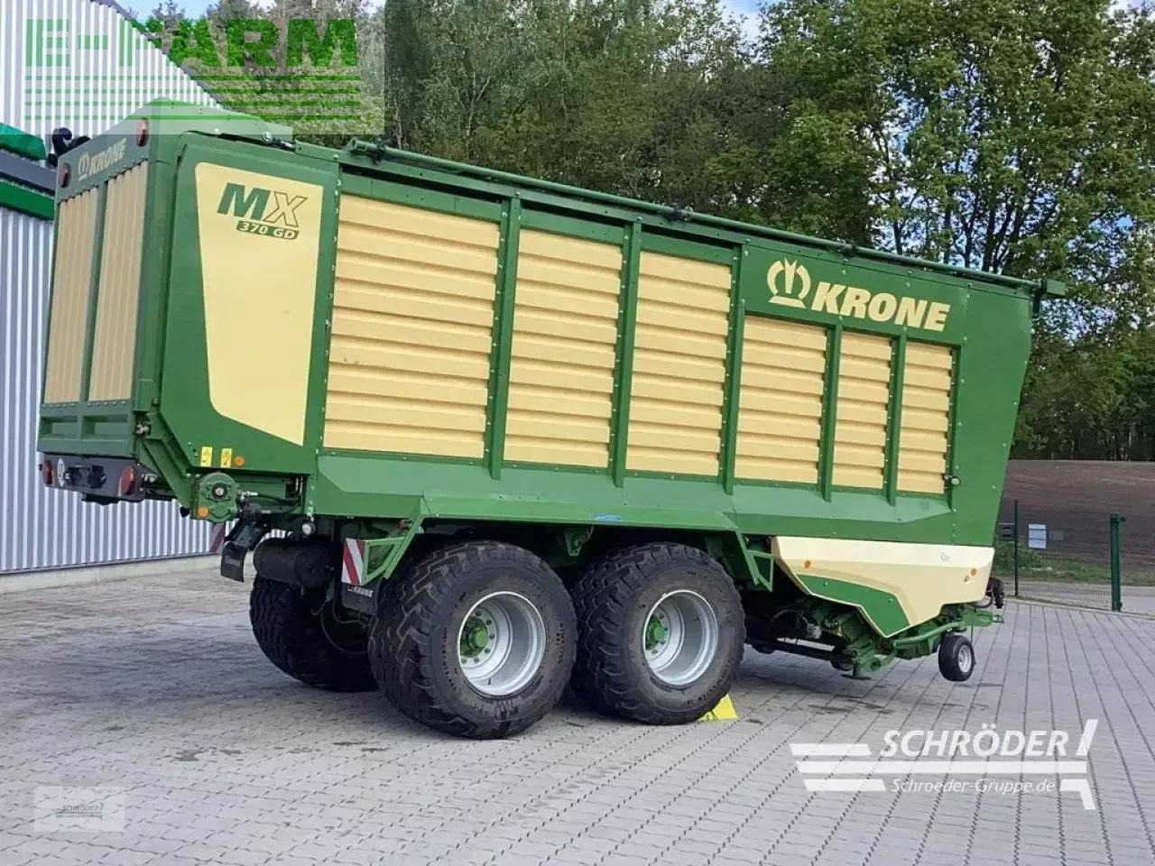 Rendfelszedő Krone mx 370 gd: 8 kép.