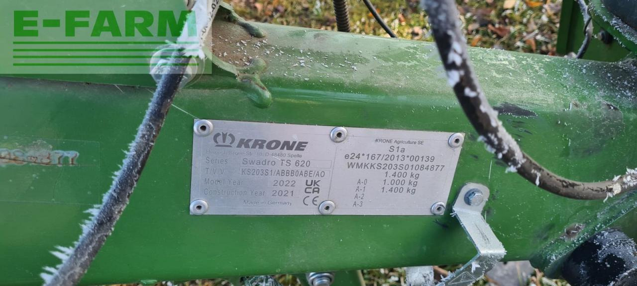 Krone ts 620 - Szénaforgató: 4 kép. Krone ts 620 - Szénaforgató: 4 kép.