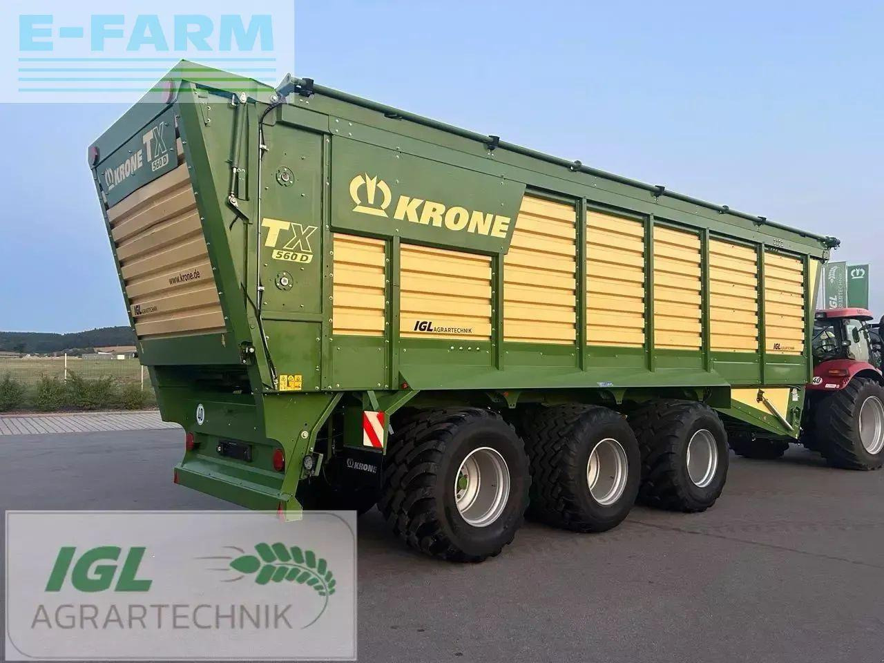 Krone tx 560 d - Mezőgazdasági billenőpótkocsi: 2 kép. Krone tx 560 d - Mezőgazdasági billenőpótkocsi: 2 kép.