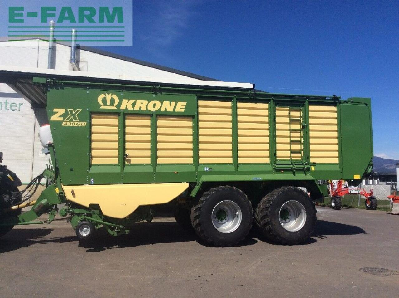 Krone zx 430 gd - Mezőgazdasági billenőpótkocsi: 2 kép. Krone zx 430 gd - Mezőgazdasági billenőpótkocsi: 2 kép.