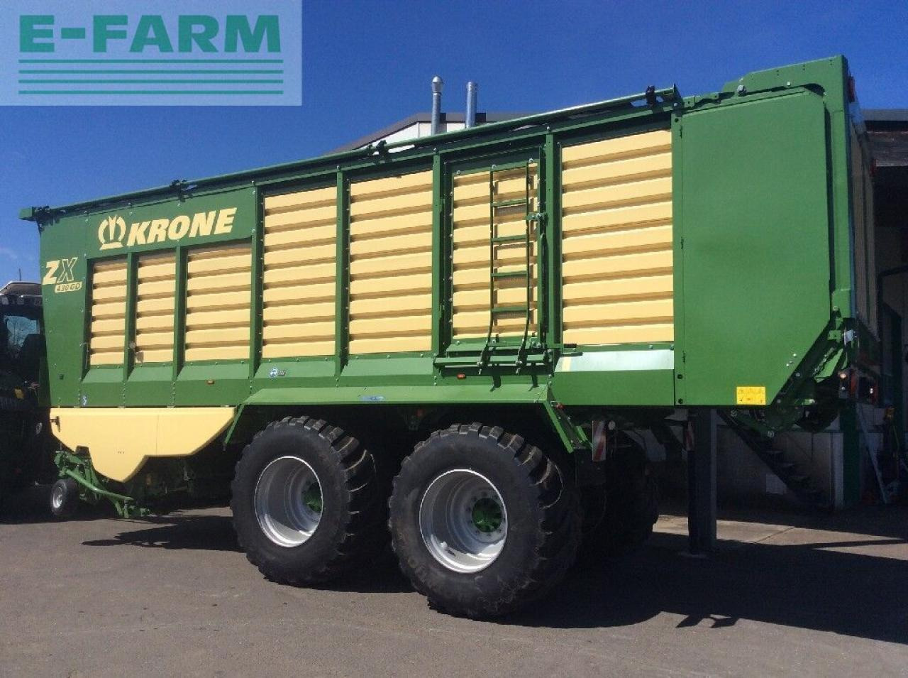 Krone zx 430 gd - Mezőgazdasági billenőpótkocsi: 3 kép. Krone zx 430 gd - Mezőgazdasági billenőpótkocsi: 3 kép.