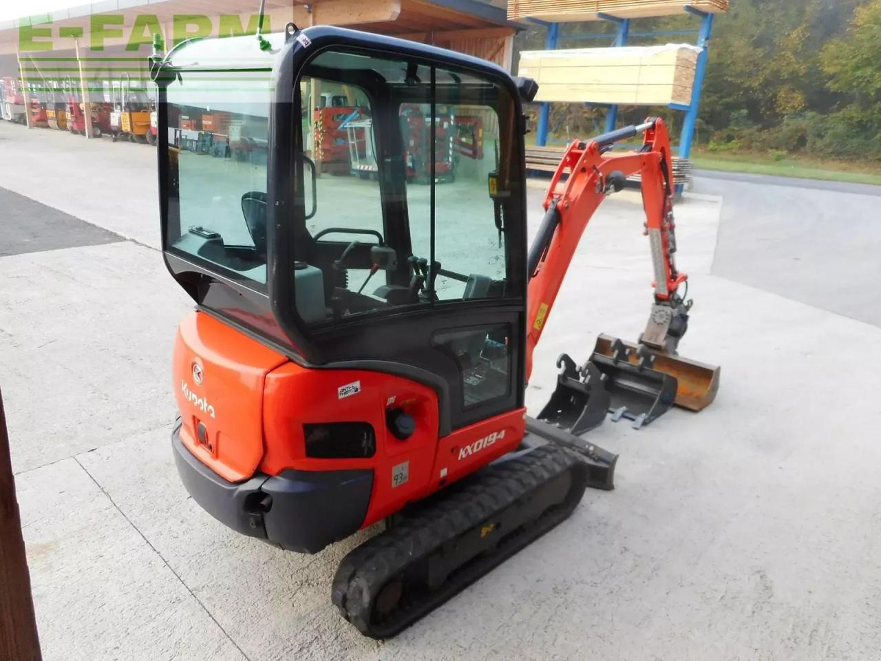 Kubota kx019-4 ( 1.855kg ) powertilt + hydr. sw - Minikotró: 4 kép. Kubota kx019-4 ( 1.855kg ) powertilt + hydr. sw - Minikotró: 4 kép.