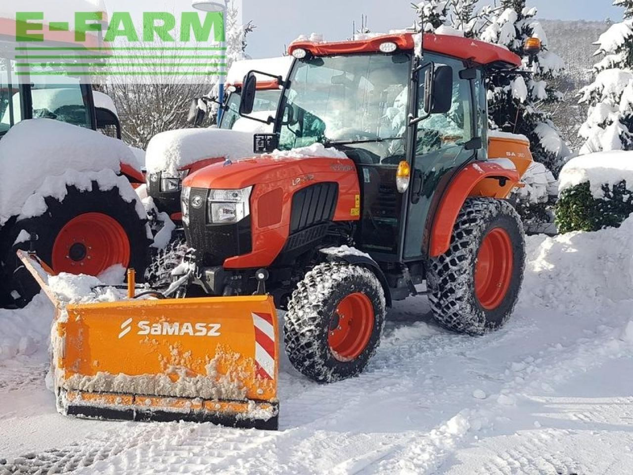 Traktor Kubota l2-452 h winterdienstpaket: 6 kép.