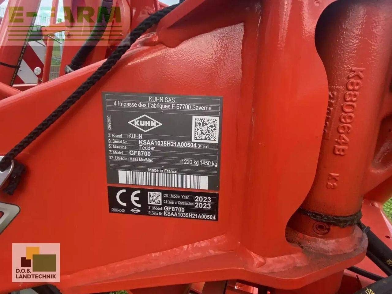 Kuhn gf 8700 - Szénaforgató: 3 kép. Kuhn gf 8700 - Szénaforgató: 3 kép.