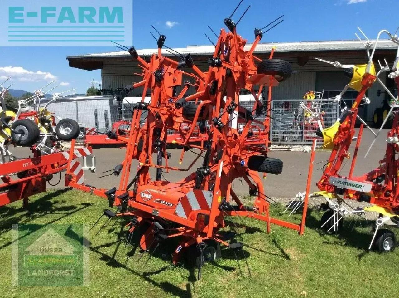 Kuhn gf 8703 - Szénaforgató: 1 kép. Kuhn gf 8703 - Szénaforgató: 1 kép.