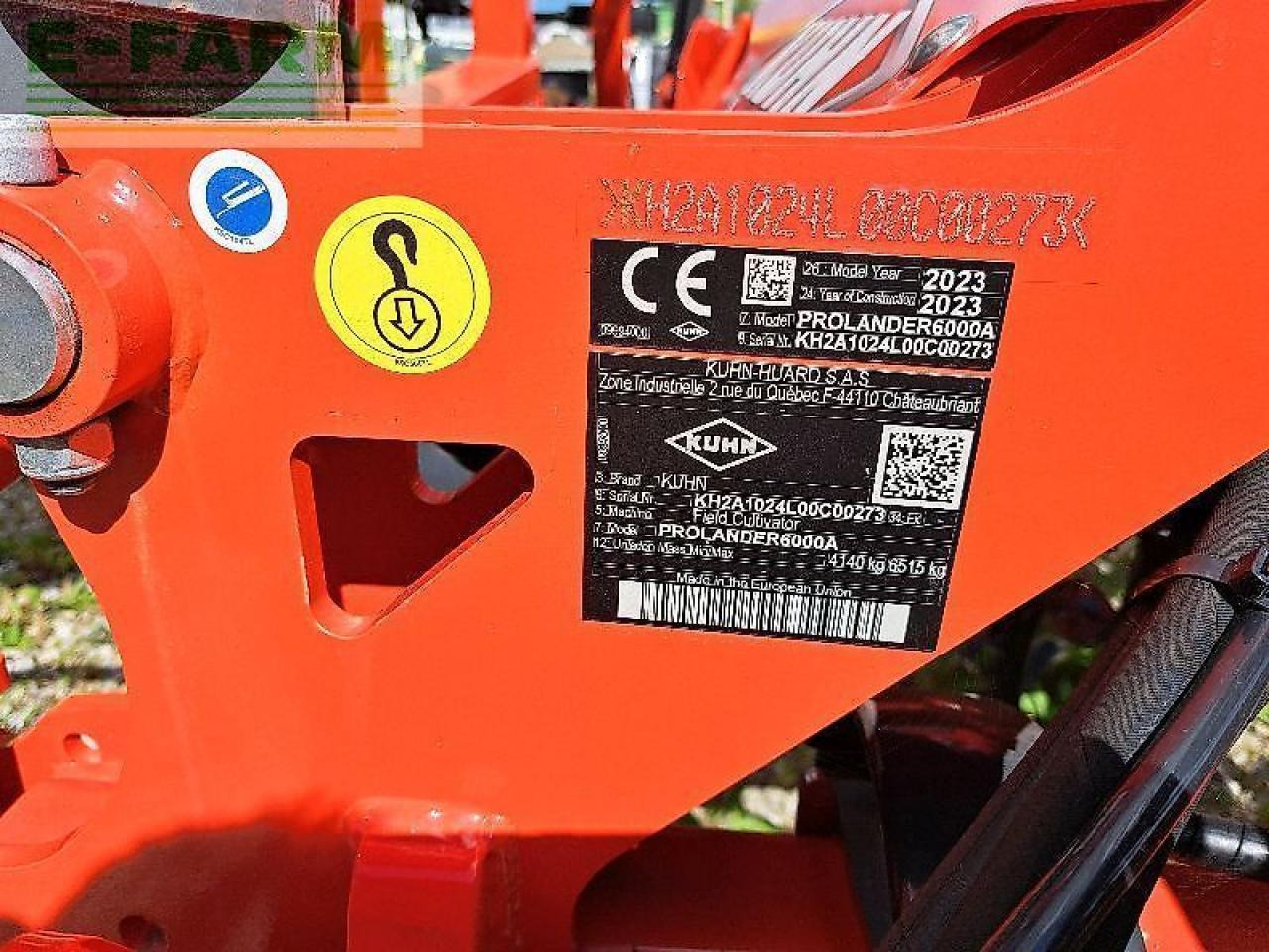 Kombinált vetőgép Kuhn prolander6000: 12 kép. Kombinált vetőgép Kuhn prolander6000: 12 kép.