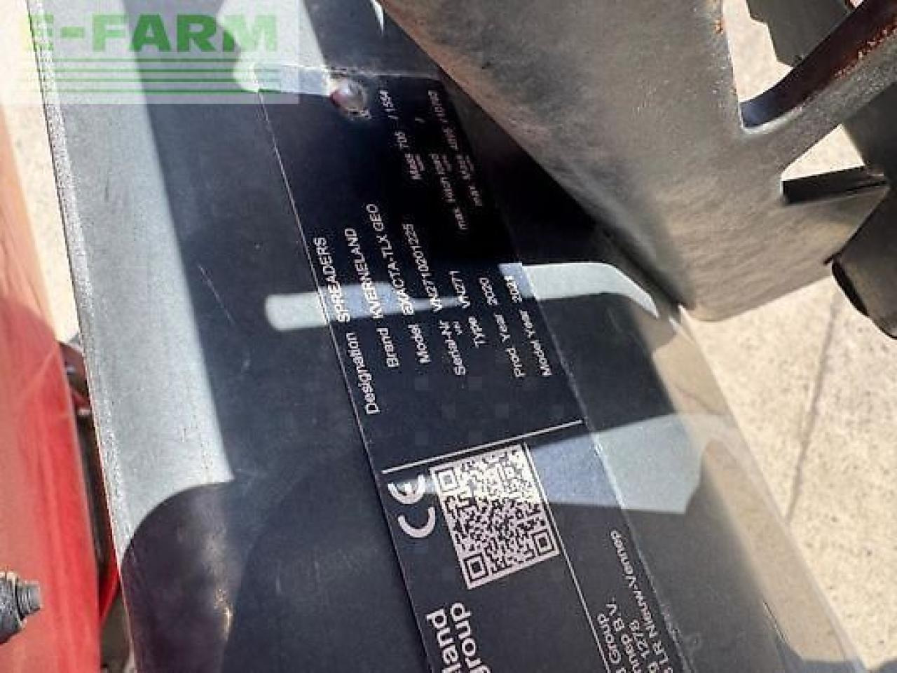 Kverneland tlx 3225 geospre - Műtrágyaszóró: 2 kép. Kverneland tlx 3225 geospre - Műtrágyaszóró: 2 kép.