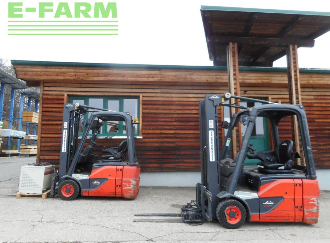 Linde 2 stk e16c-02 evo triplex 4,62 meter !! - Villás targonca: 1 kép. Linde 2 stk e16c-02 evo triplex 4,62 meter !! - Villás targonca: 1 kép.