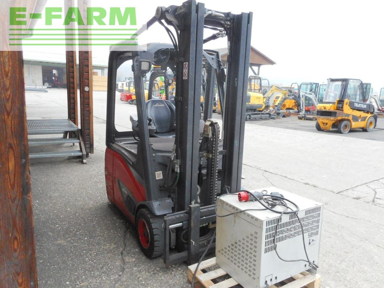 Linde 2 stk e16c-02 evo triplex 4,62 meter !! - Villás targonca: 4 kép. Linde 2 stk e16c-02 evo triplex 4,62 meter !! - Villás targonca: 4 kép.