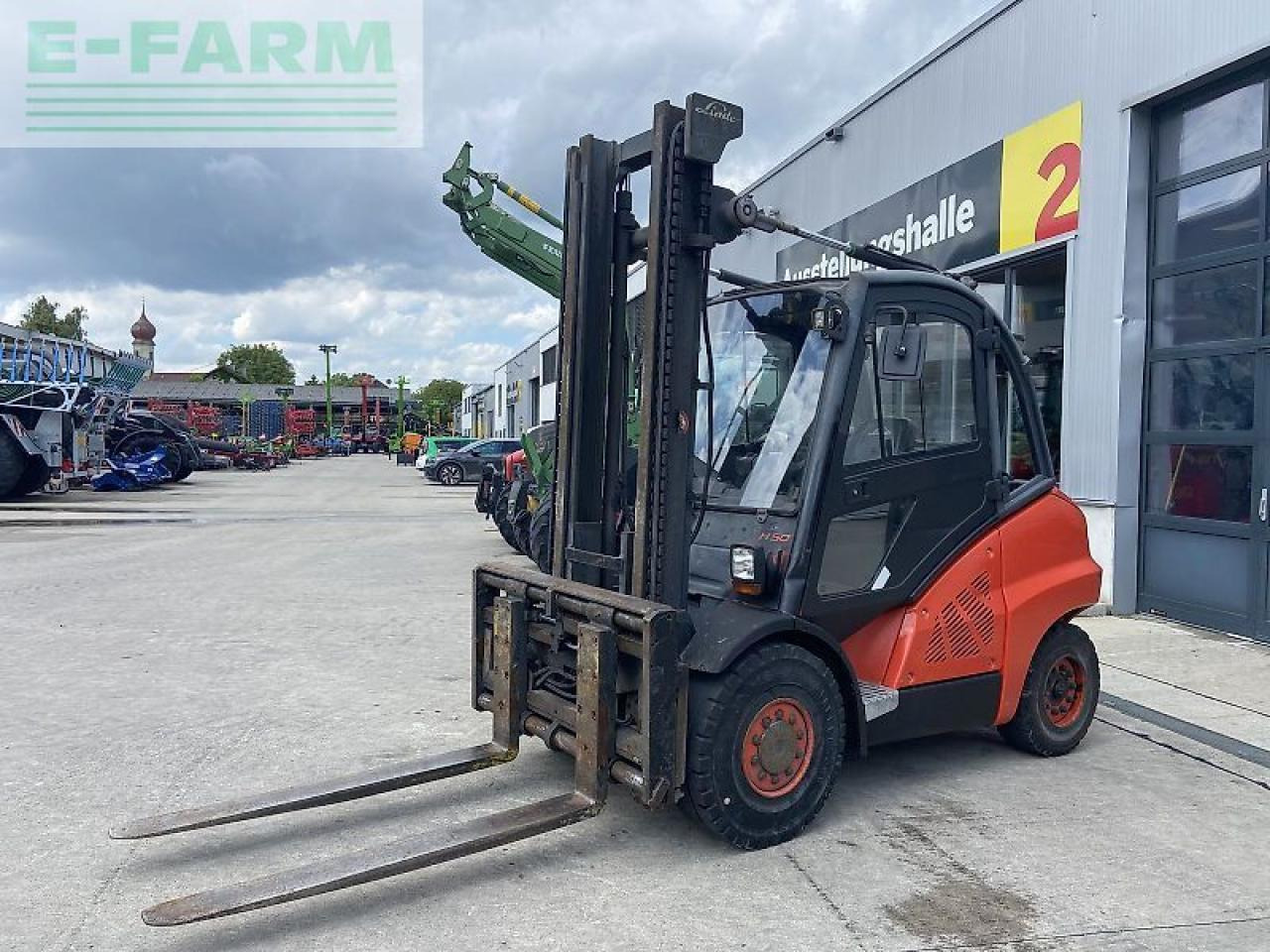 Linde h50 - dieselstapler - Villás targonca: 1 kép. Linde h50 - dieselstapler - Villás targonca: 1 kép.