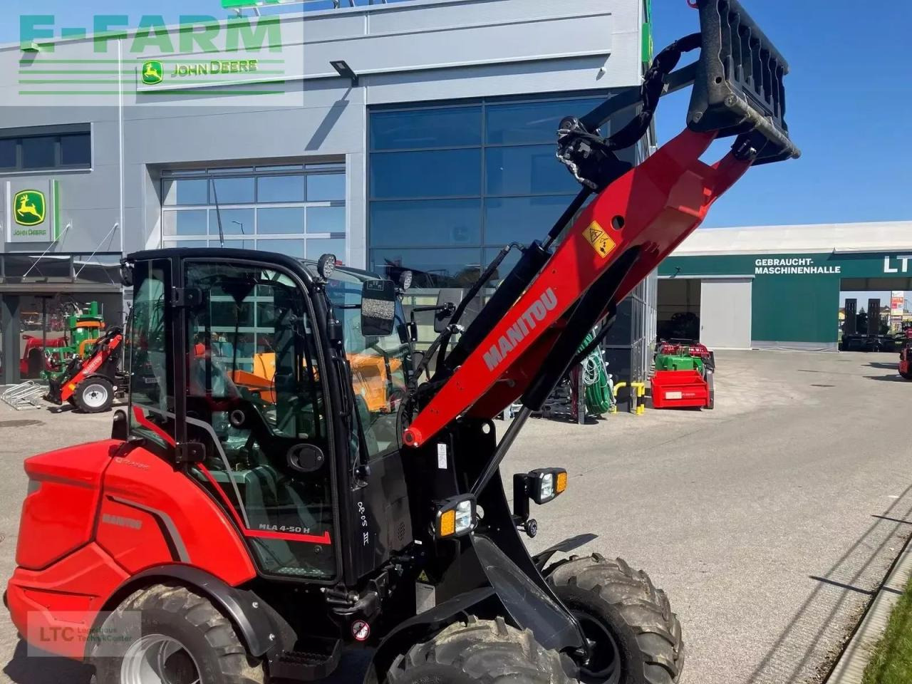 Manitou mla4-50 - Gumikerekes homlokrakodó: 2 kép. Manitou mla4-50 - Gumikerekes homlokrakodó: 2 kép.