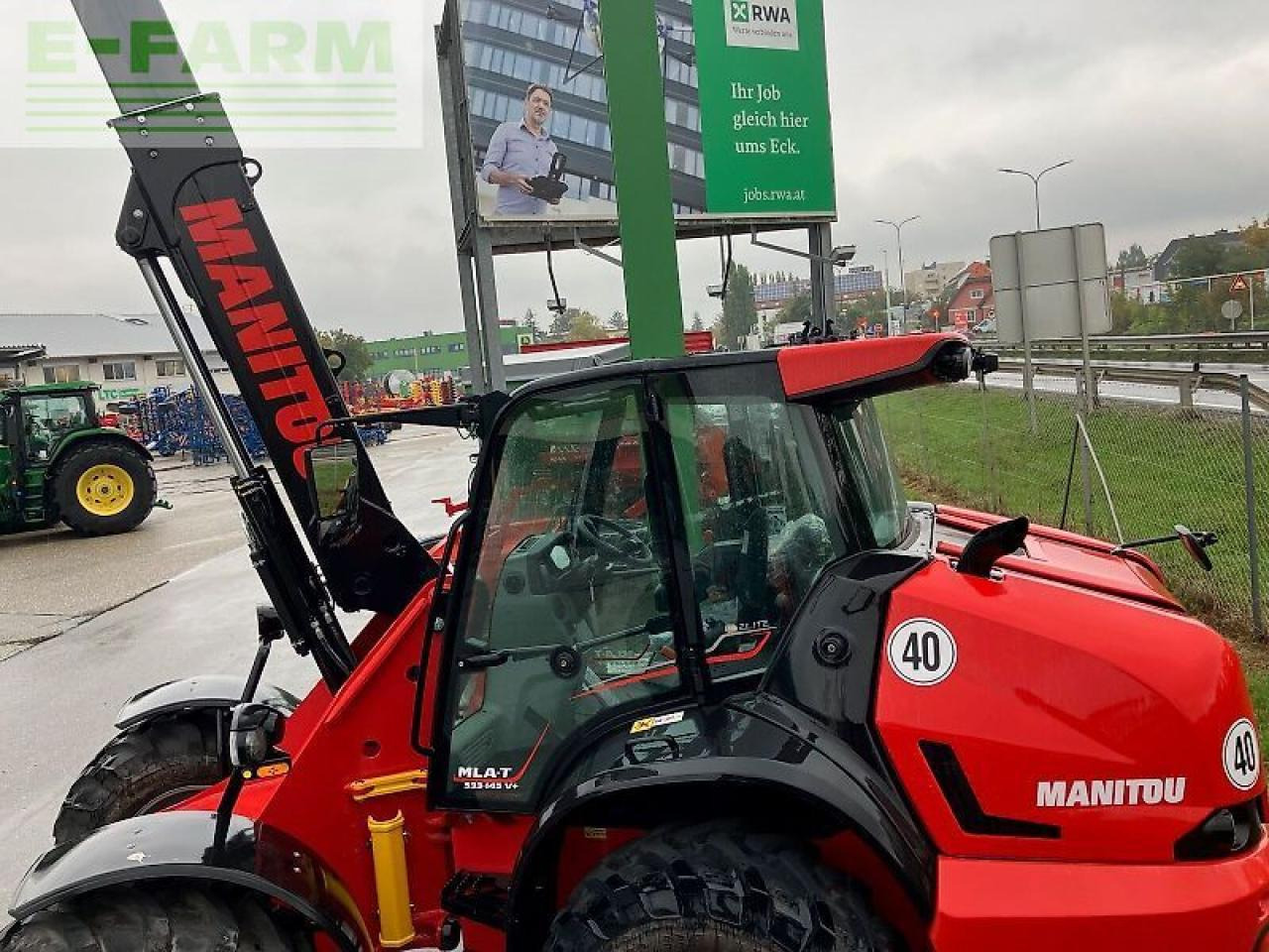 Manitou mla533 teleradlader - Teleszkópos homlokrakodó: 4 kép. Manitou mla533 teleradlader - Teleszkópos homlokrakodó: 4 kép.