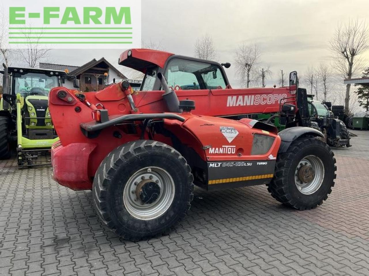 Manitou mlt 845-120 lsu turbo - Teleszkópos rakodó: 5 kép. Manitou mlt 845-120 lsu turbo - Teleszkópos rakodó: 5 kép.